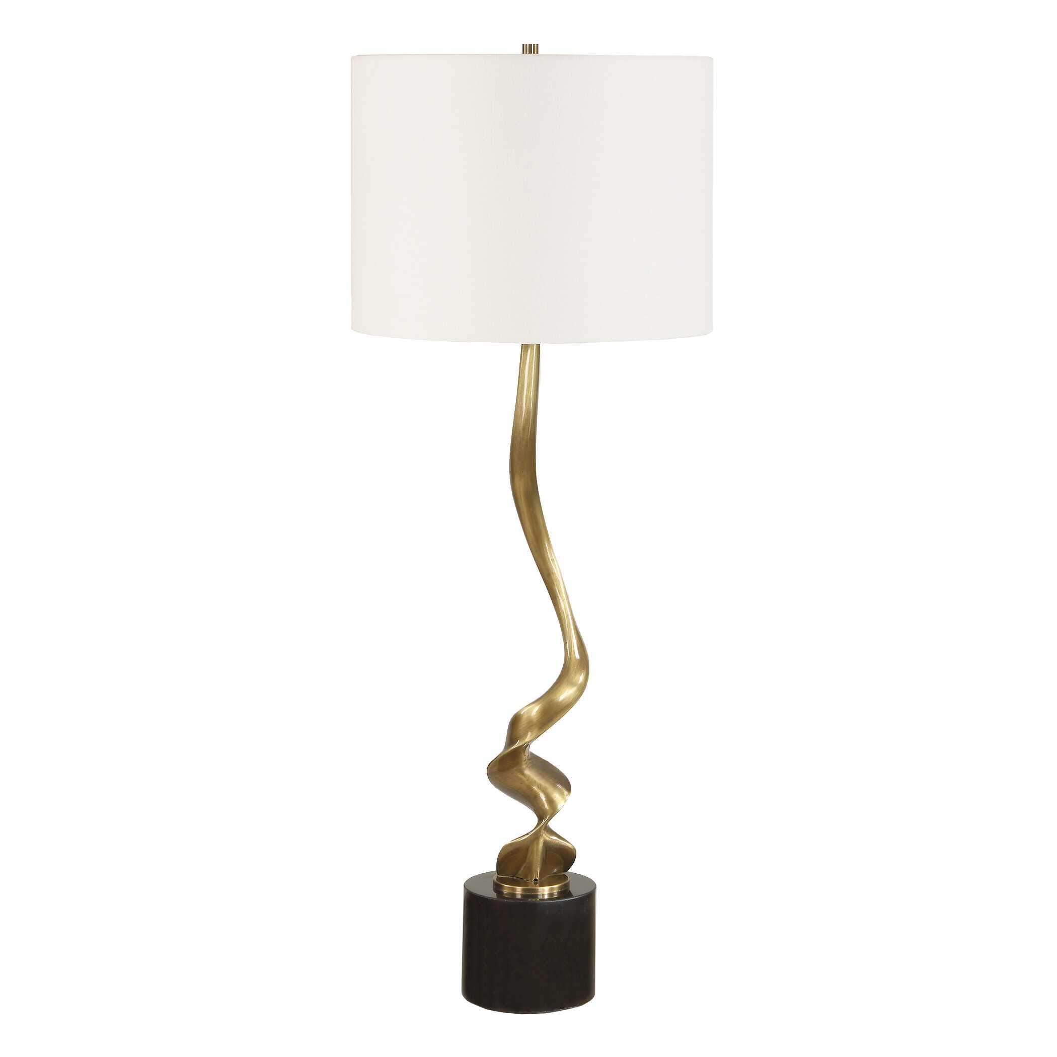 Uttermost Spiraling Cordless Table Lamp, , large
