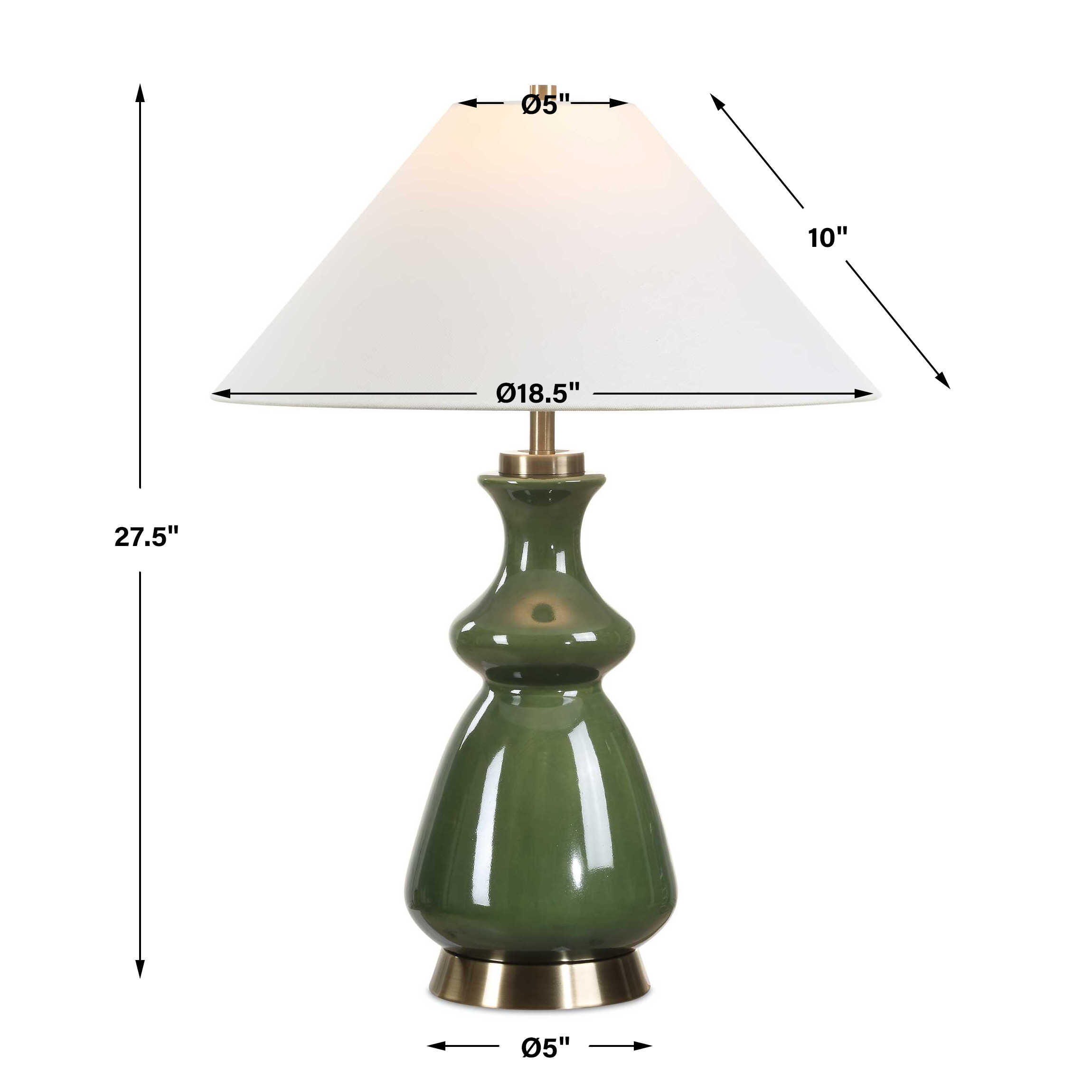 Uttermost Green Thumb Table Lamp, , large
