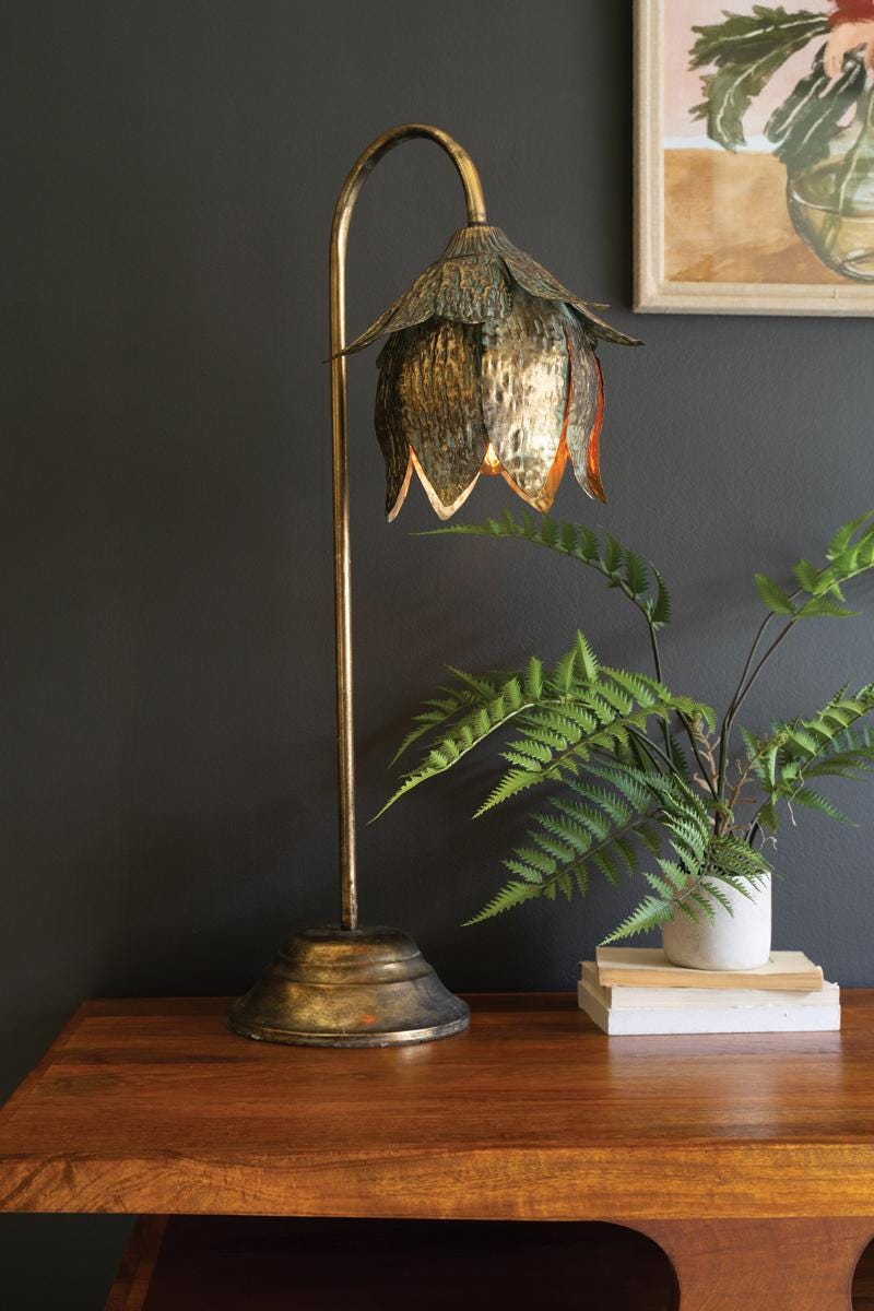 Kalalou Tulip Table Lamp, , rollover