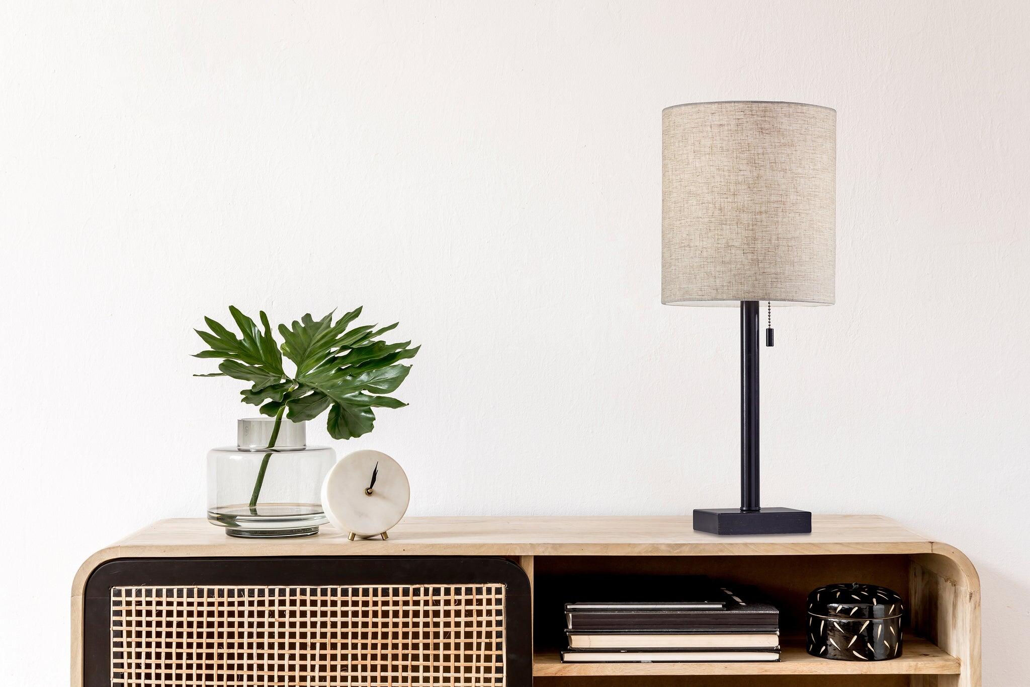 Adesso Liam Table Lamp, Dark Bronze, large