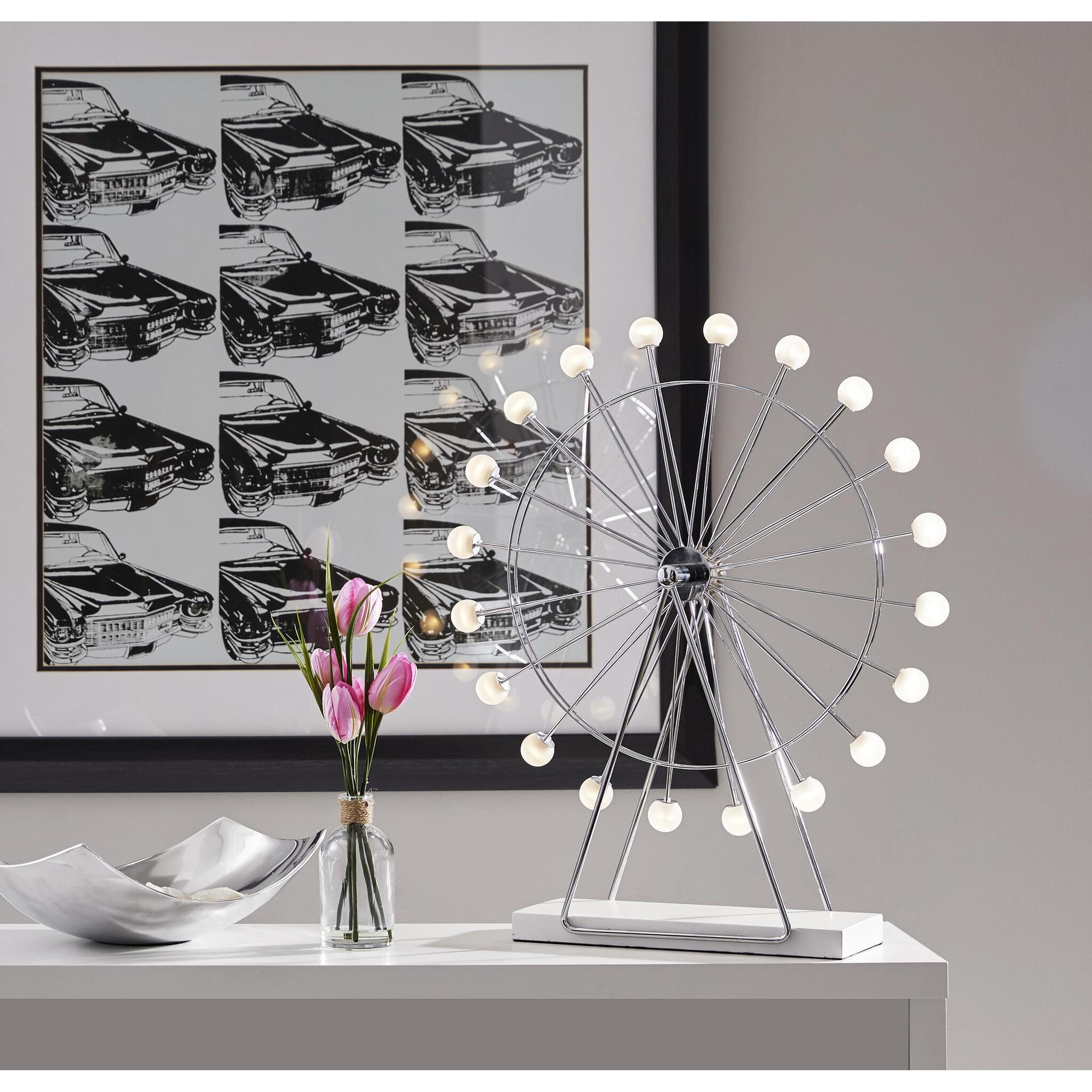 Adesso Coney LED Ferris Wheel Lamp, , rollover