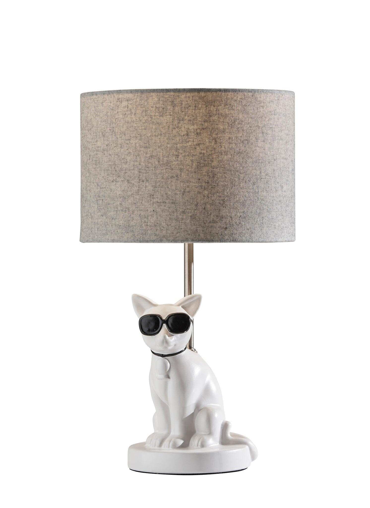Adesso Simplee Sunny Cat Table Lamp, , large