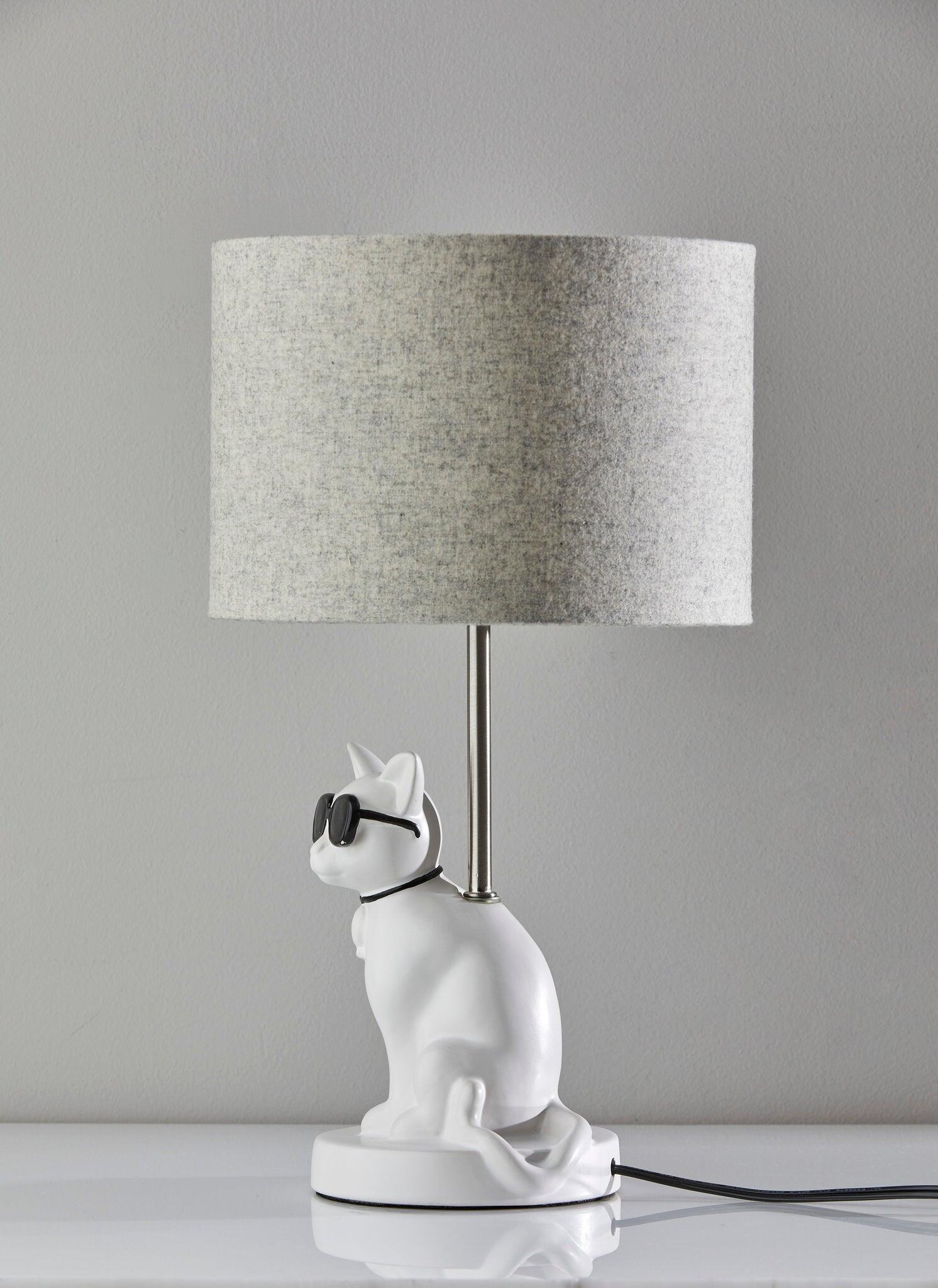 Adesso Simplee Sunny Cat Table Lamp, , large