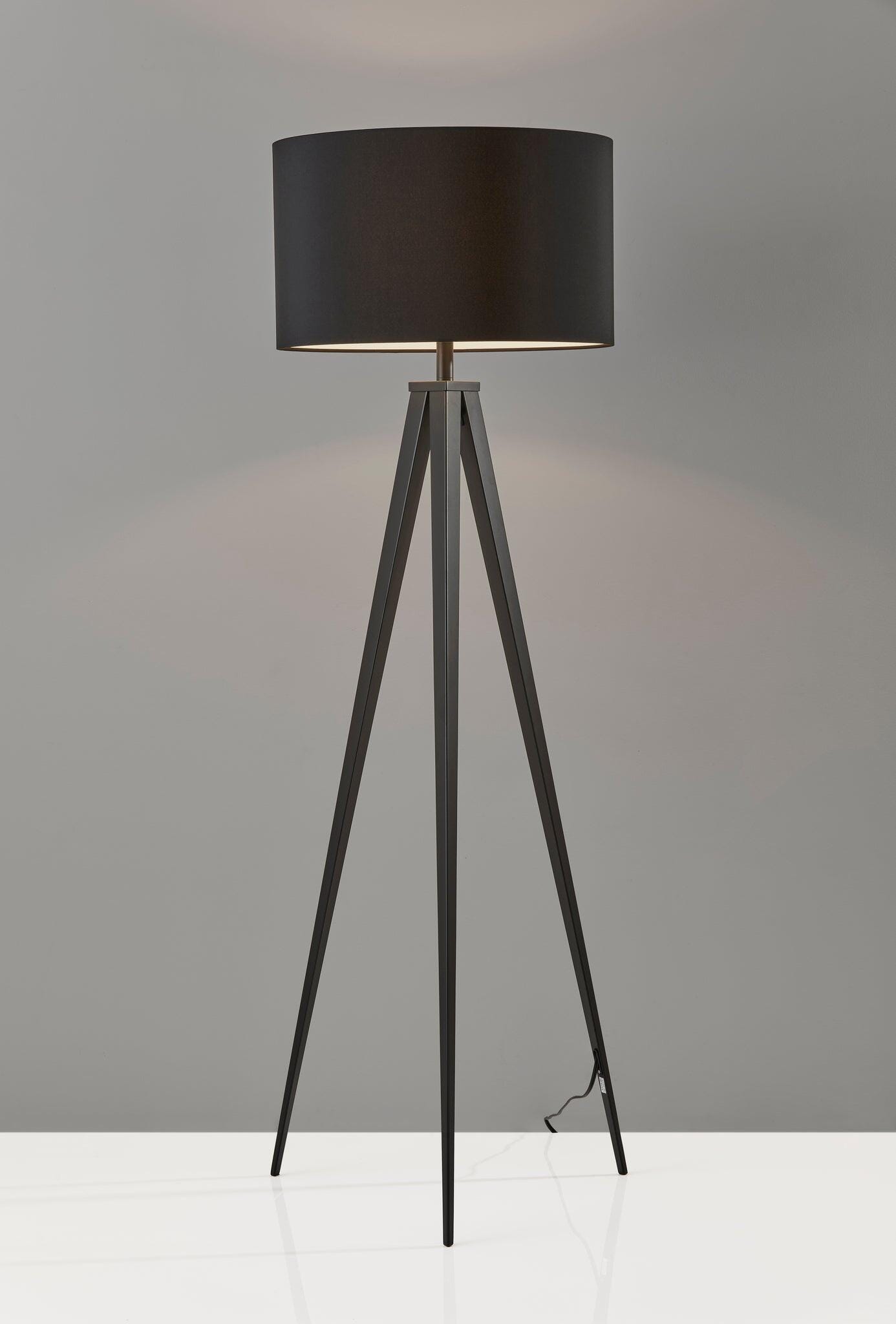 Adesso Director Tall Floor Lamp, , rollover