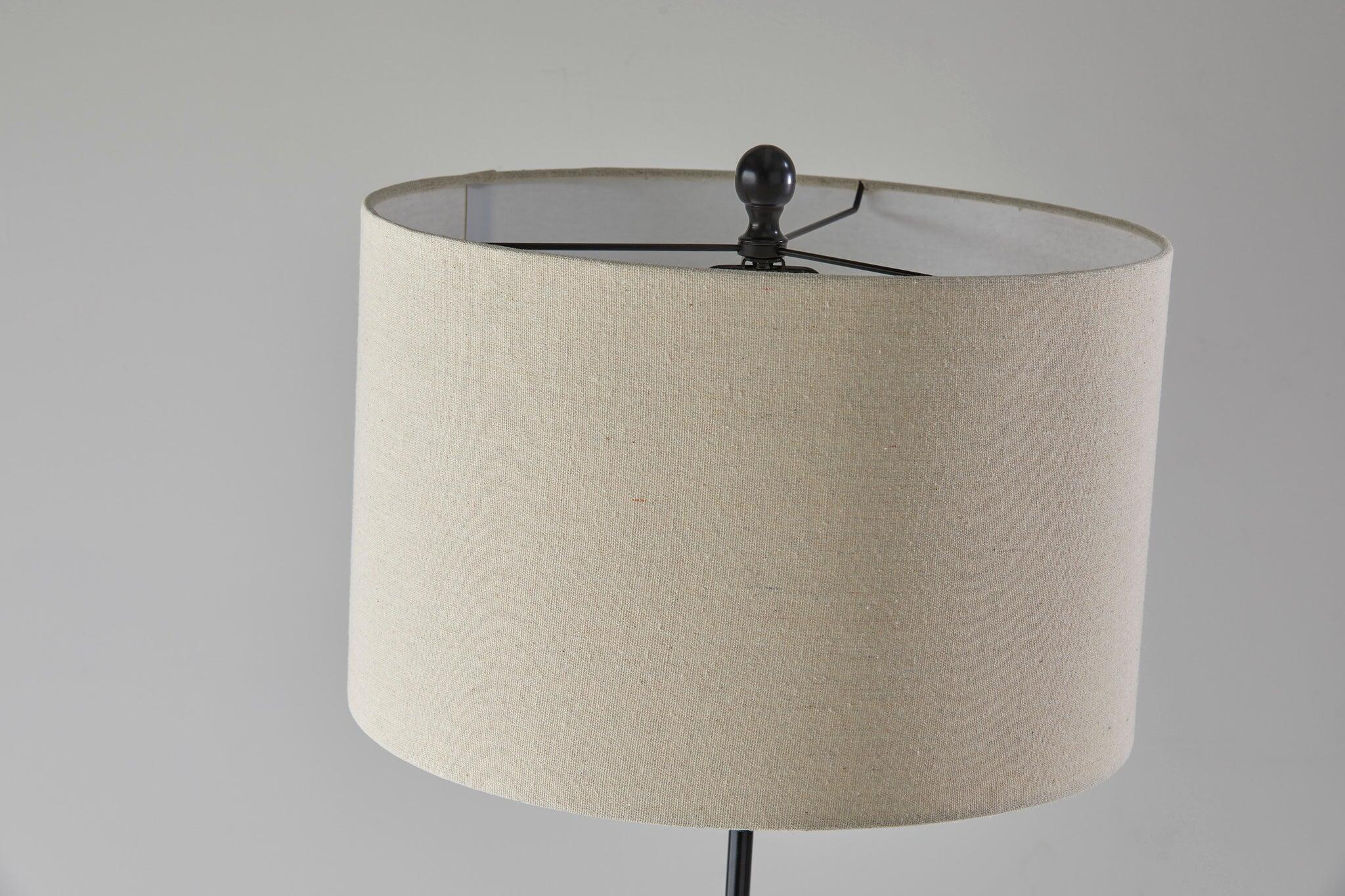 Adesso Simplee Barton Floor Lamp, Antique Bronze, large