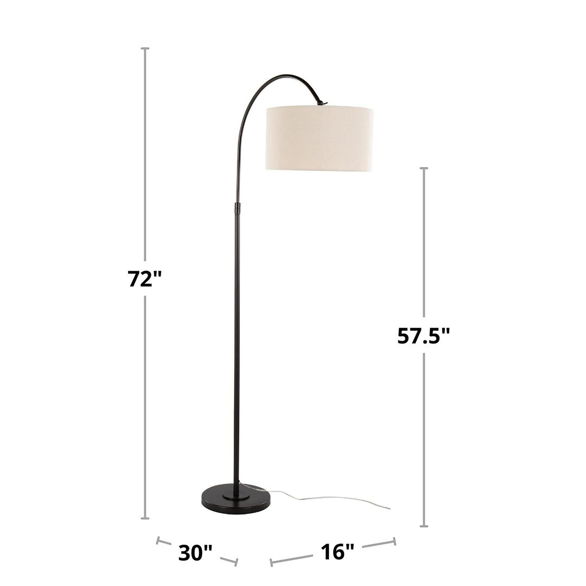 LumiSource April Floor Lamp, , large