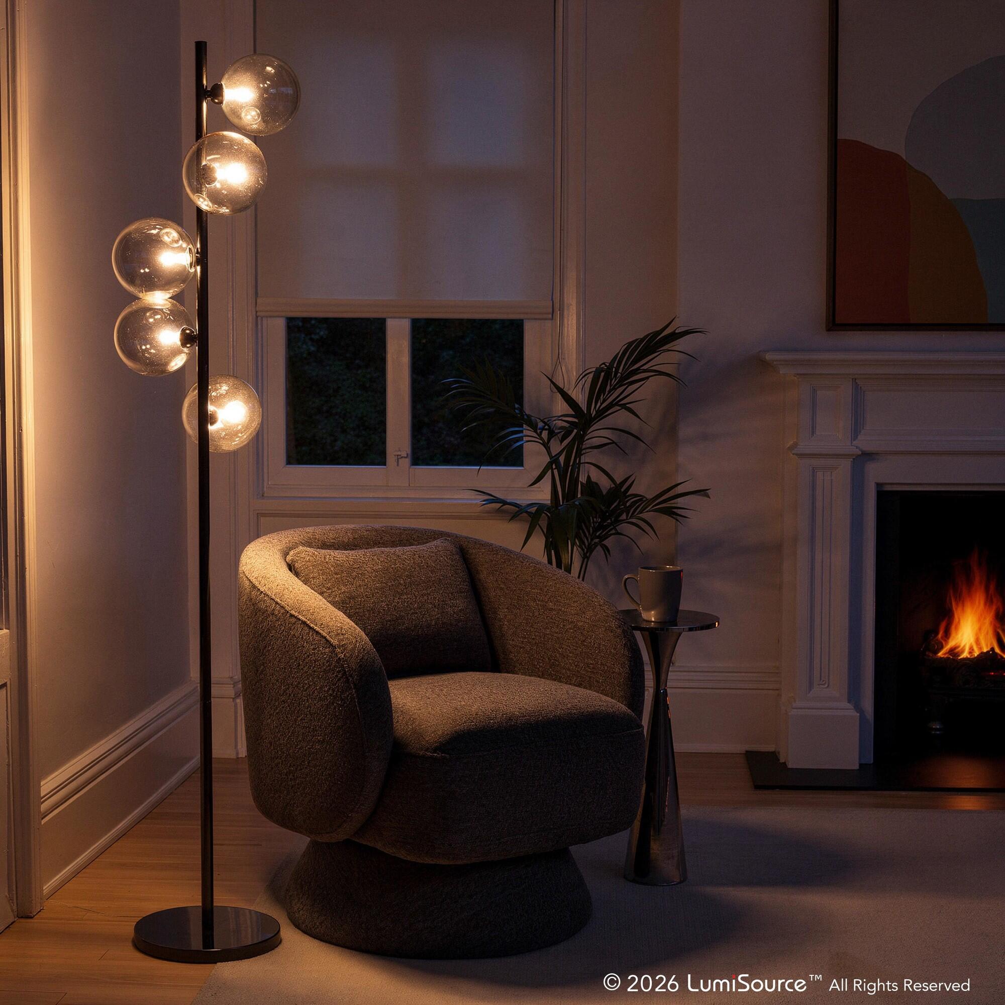 LumiSource Bubbles Floor Lamp, , rollover