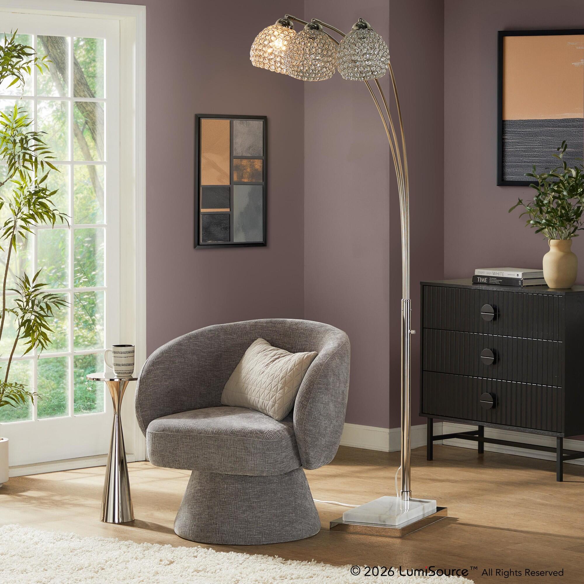 LumiSource Willow Floor Lamp, , large