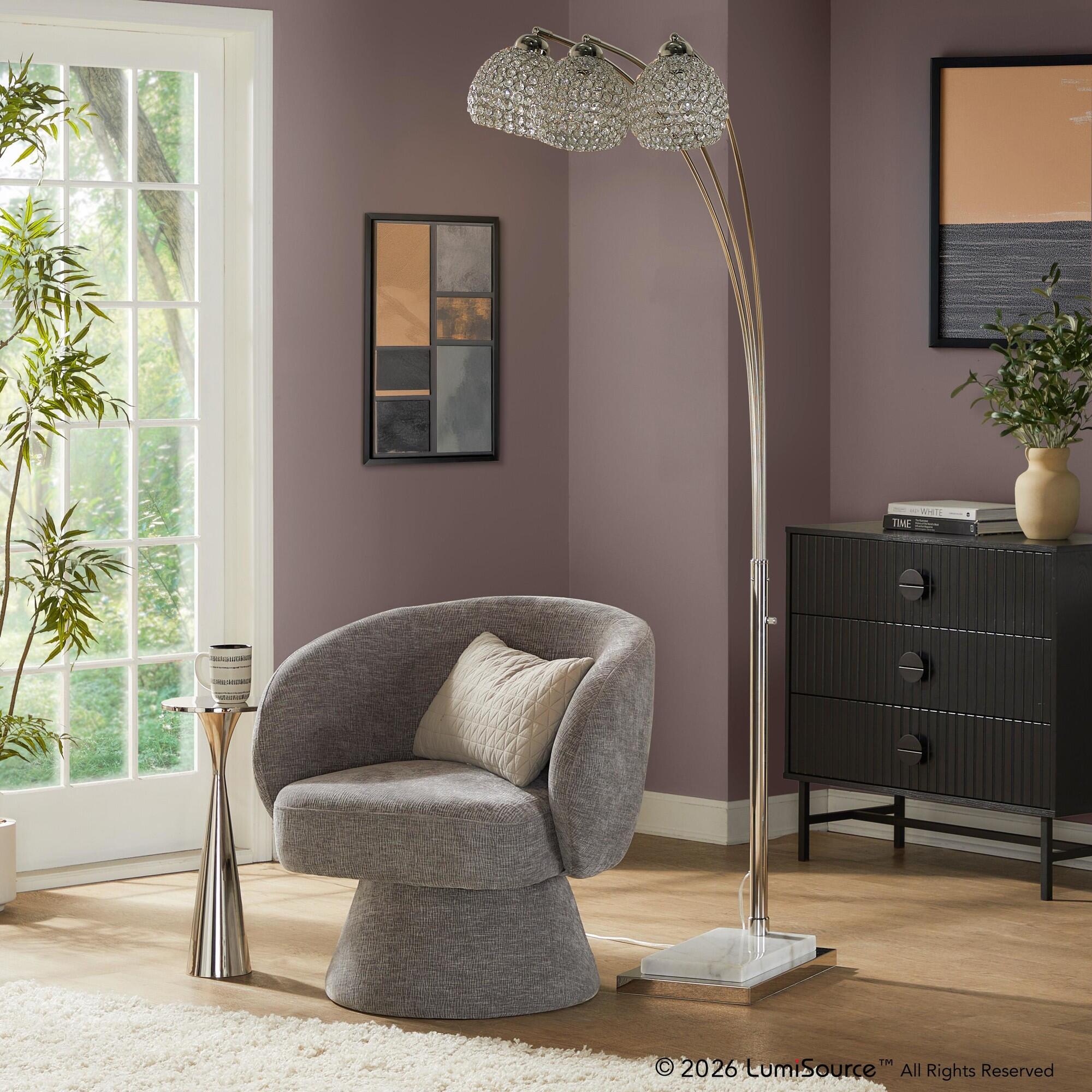 LumiSource Willow Floor Lamp, , large