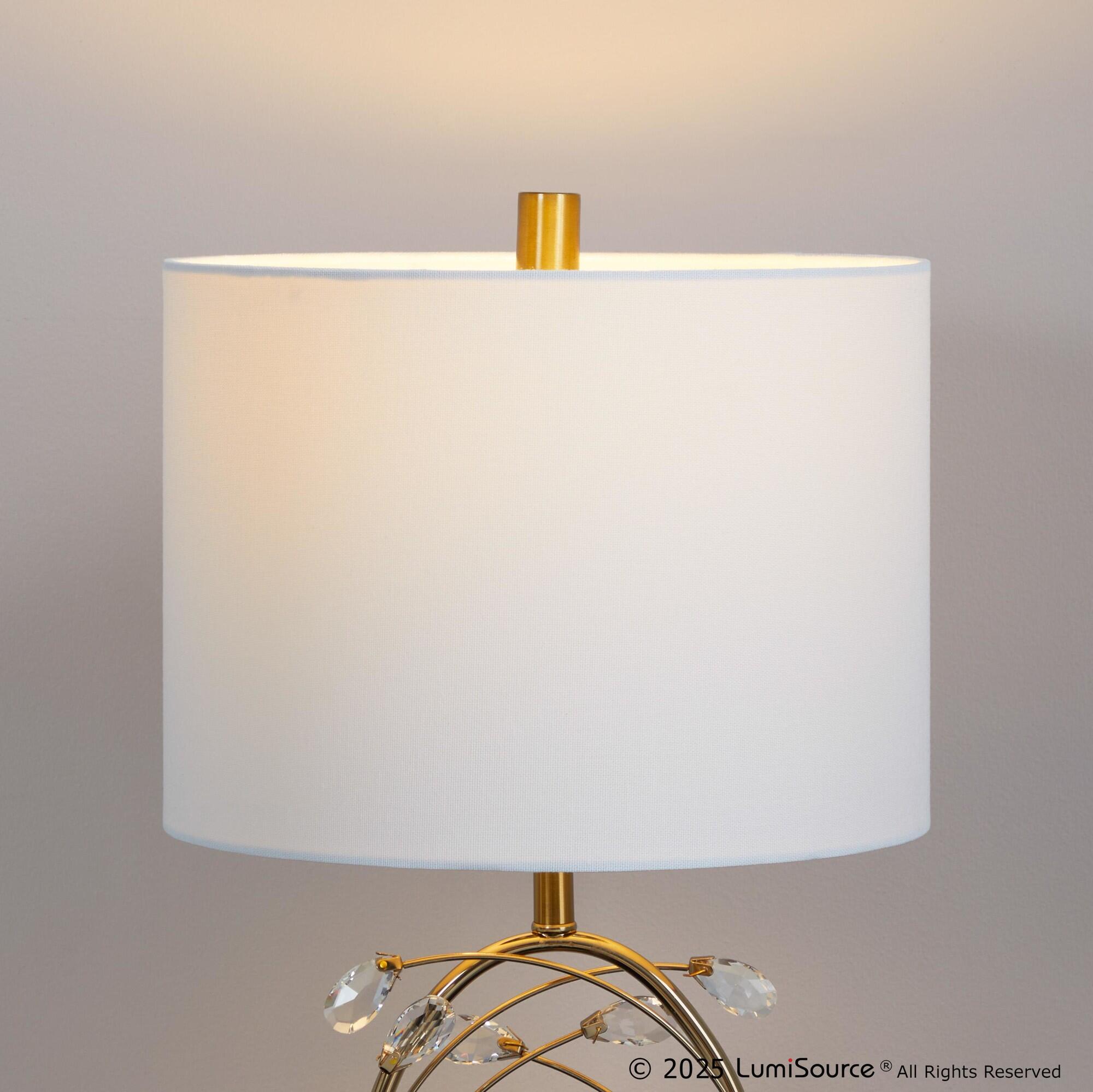LumiSource Crystal Table Lamp (Set of 2), , large