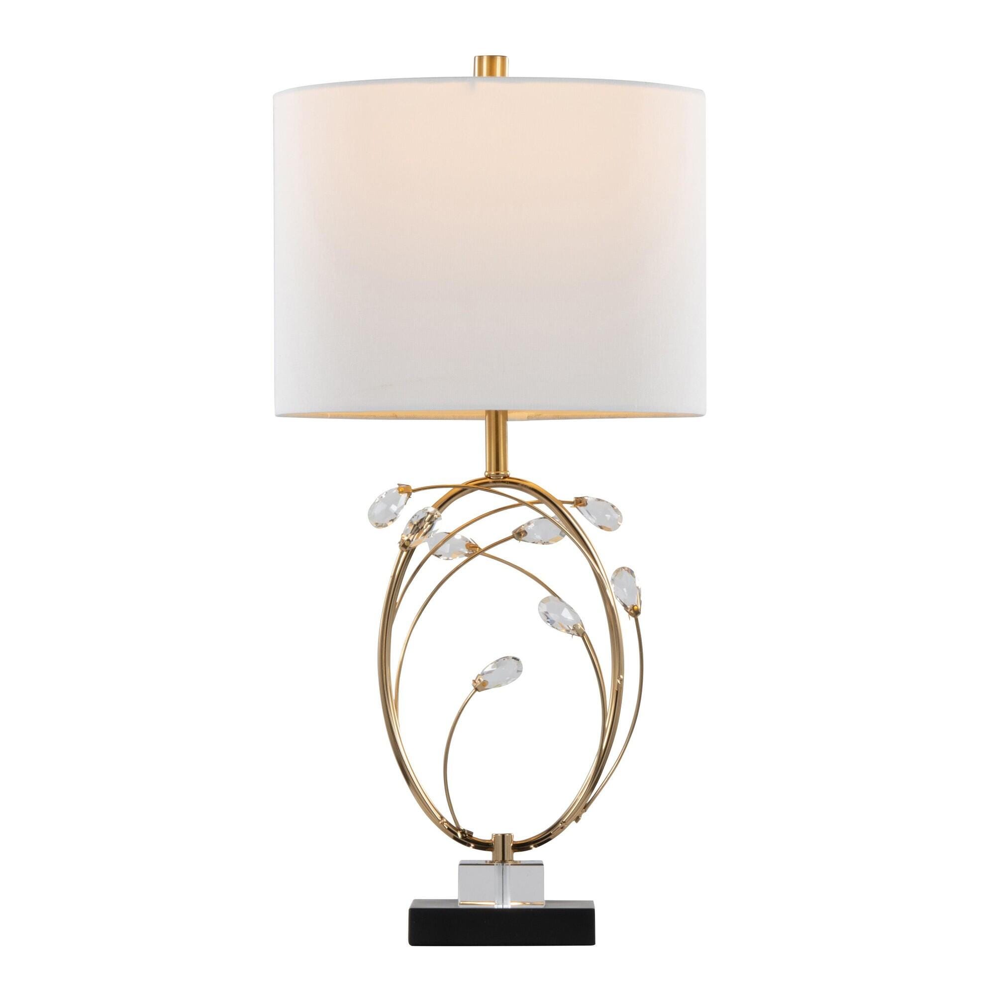 LumiSource Crystal Table Lamp (Set of 2), , large