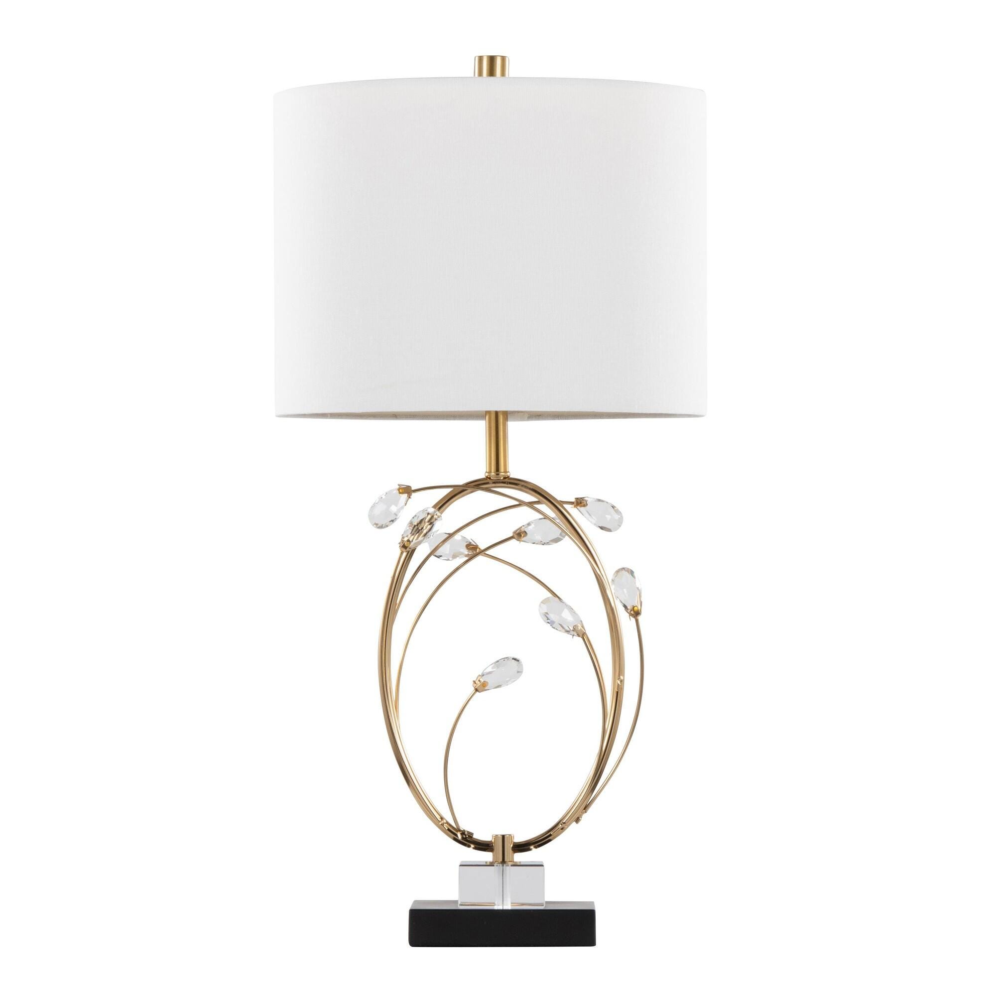 LumiSource Crystal Table Lamp (Set of 2), , large