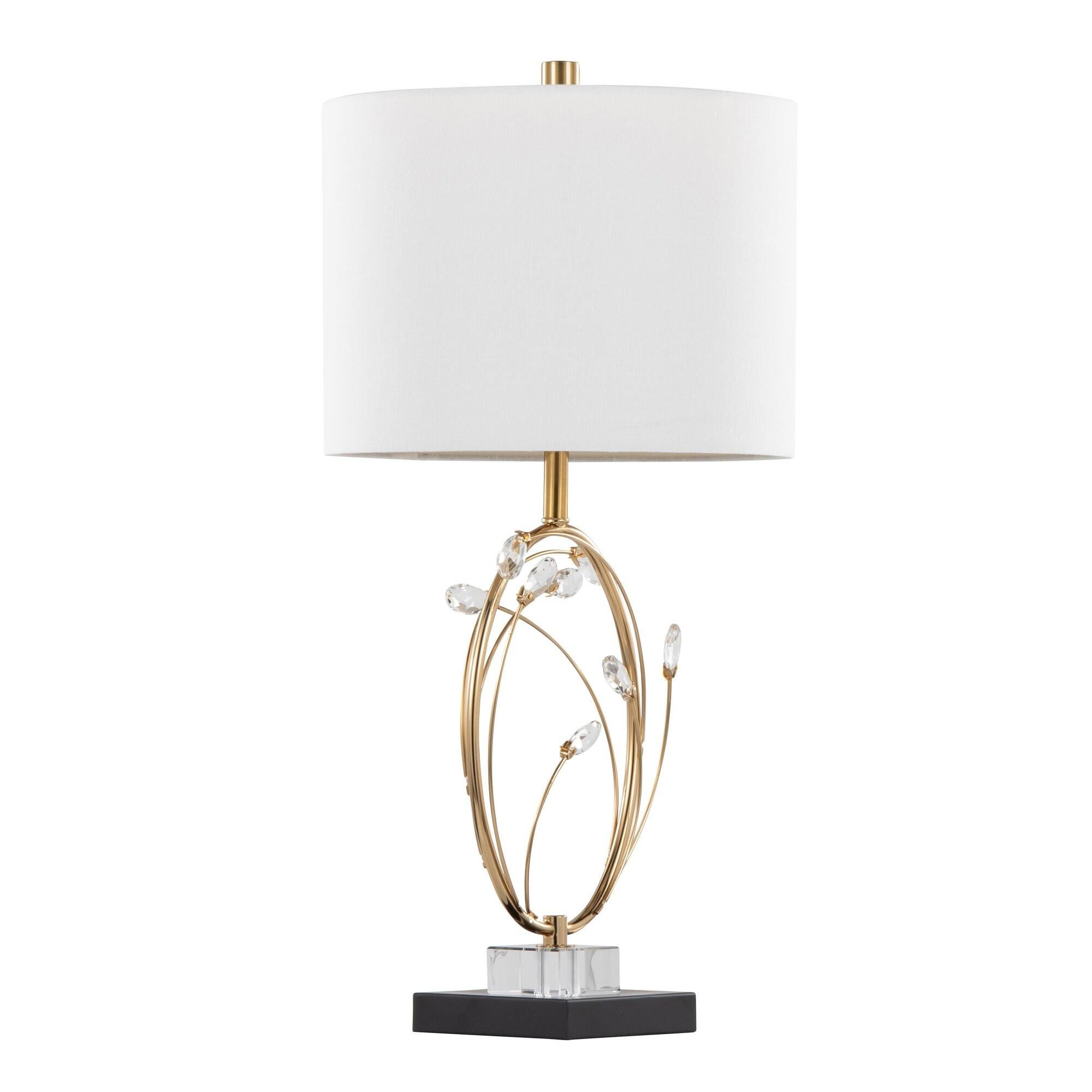 LumiSource Crystal Table Lamp (Set of 2), , large