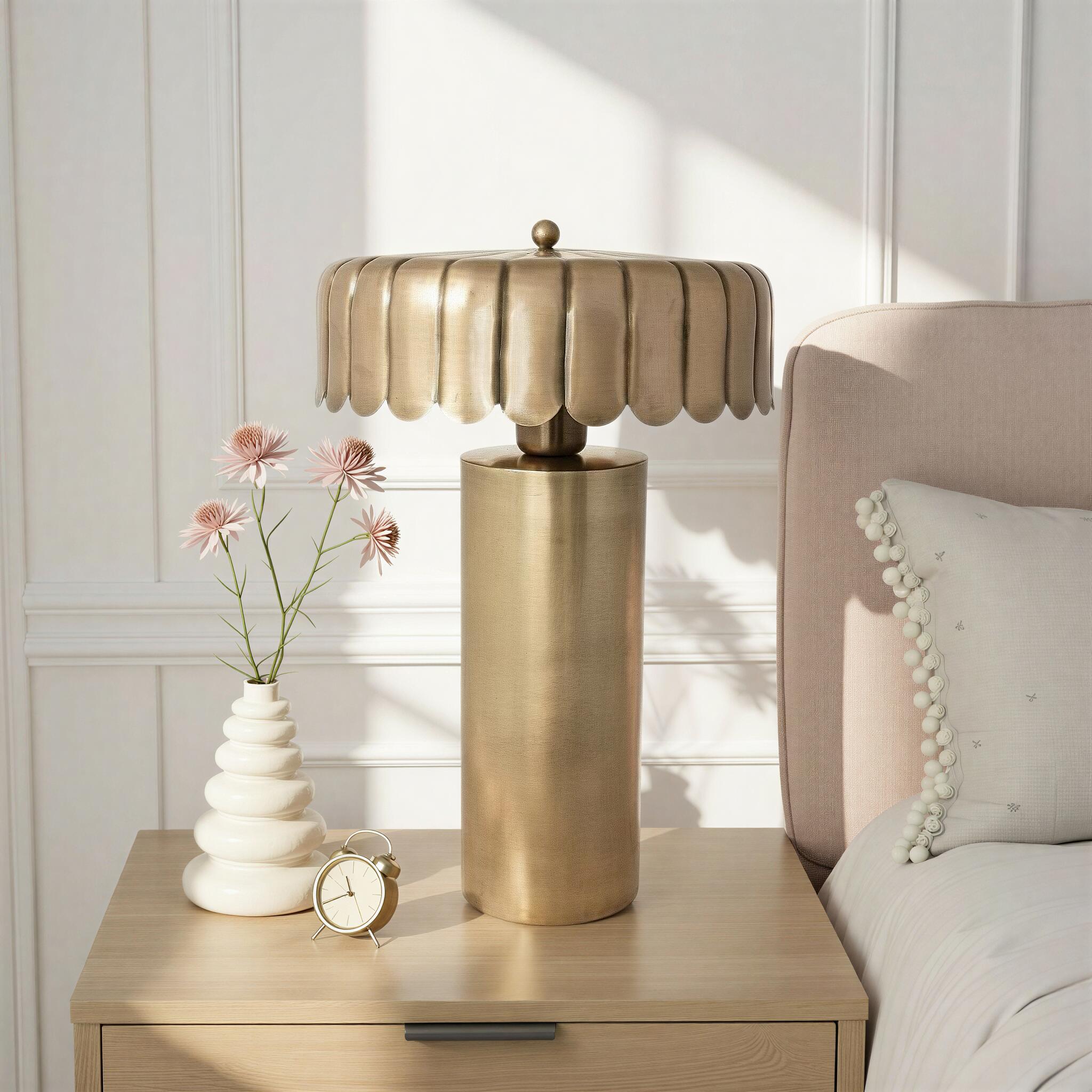 Storied Home Solid Table Lamp, , rollover