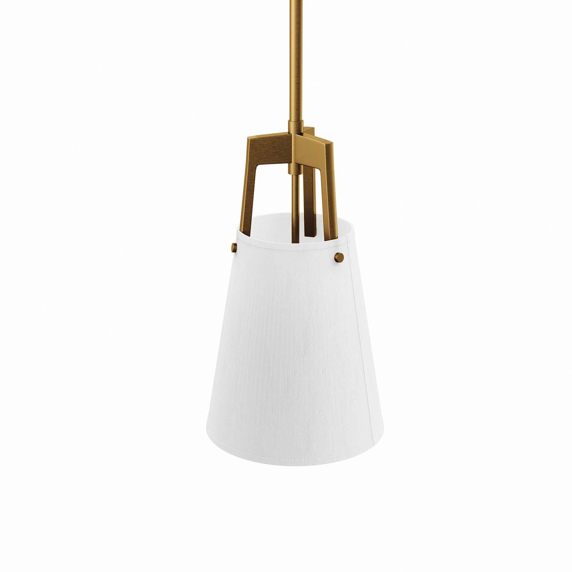 Modway Aspire Pendant Light, White, large