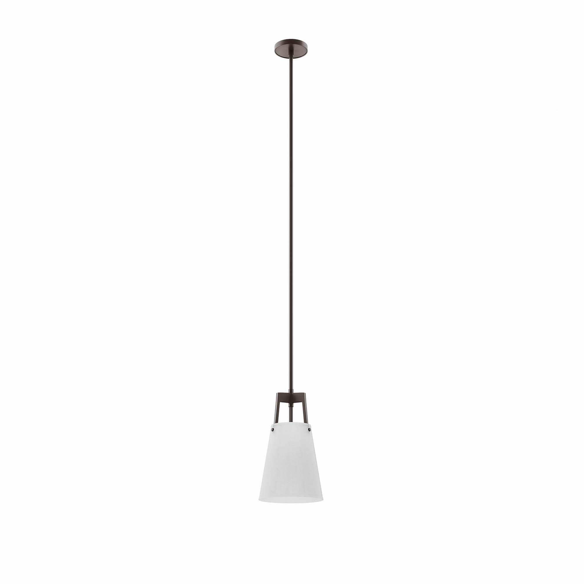 Modway Aspire Pendant Light, White/Bronze, large