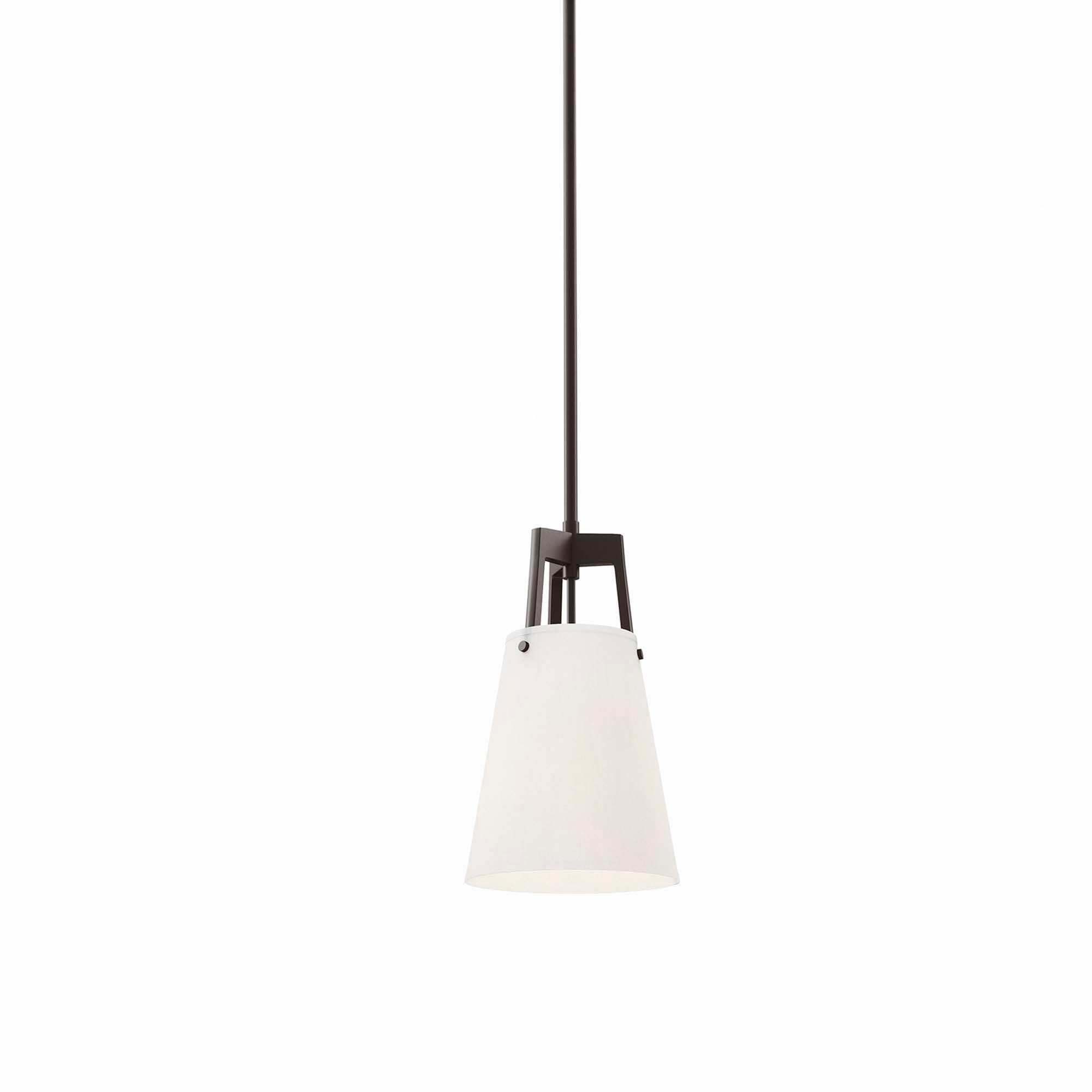 Modway Aspire Pendant Light, White/Bronze, large
