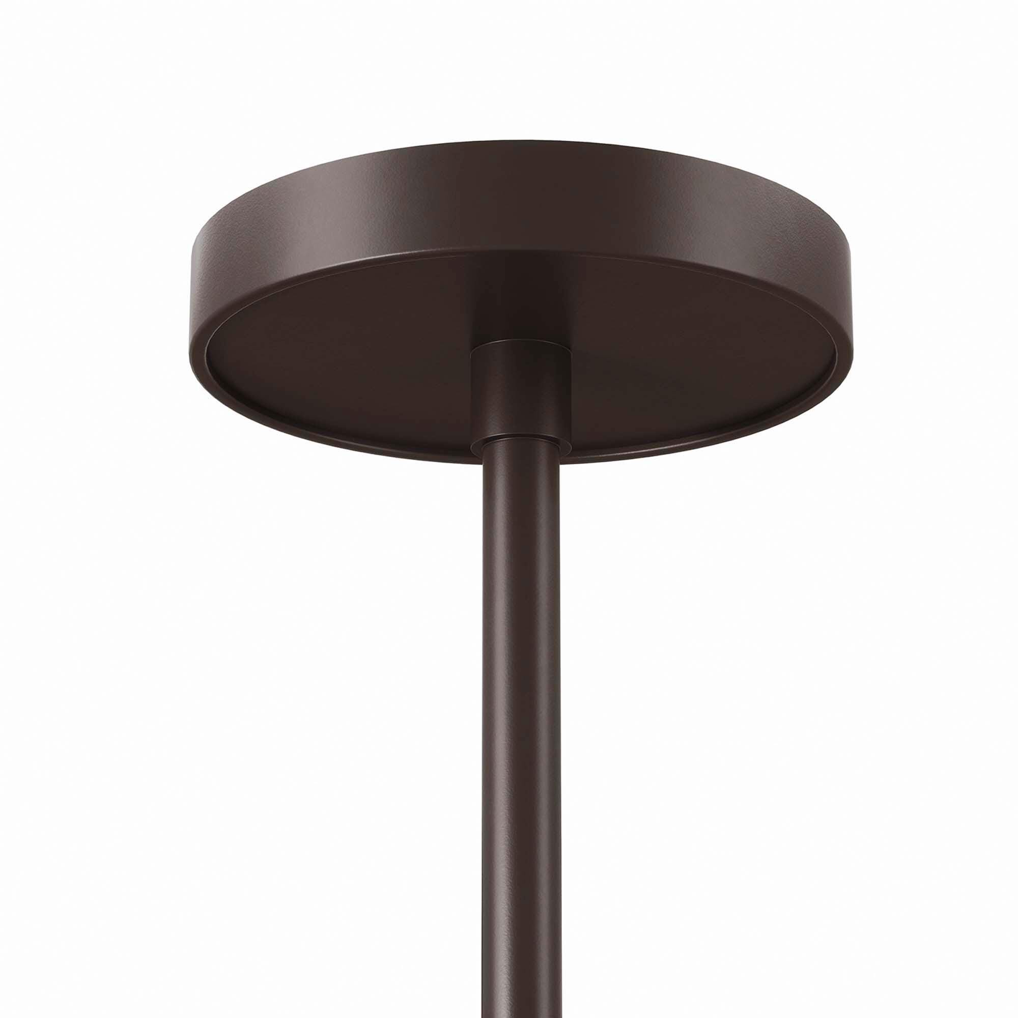 Modway Aspire Pendant Light, White/Bronze, large