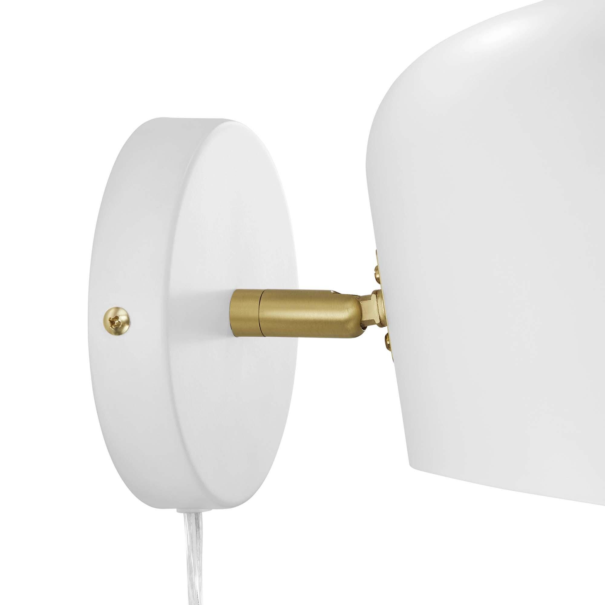 Modway Briana Wall Sconce, White, large