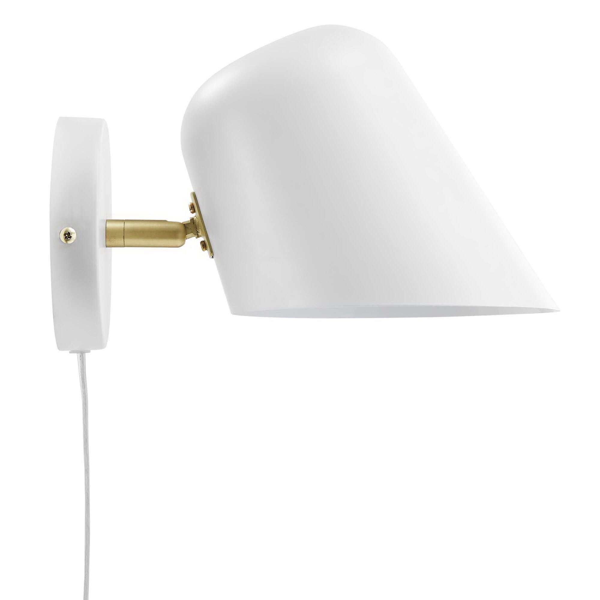Modway Briana Wall Sconce, White, large