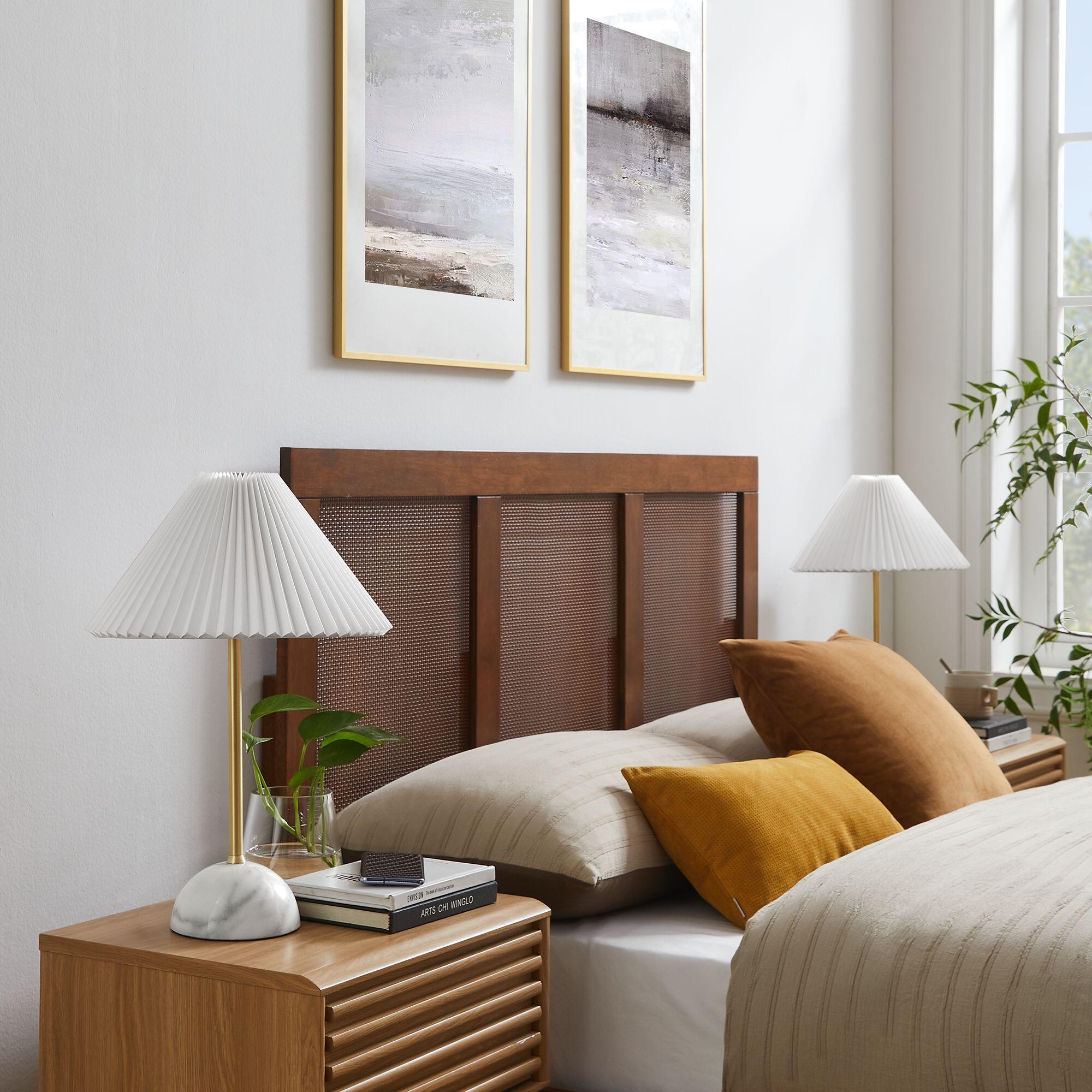 Modway Illusion Solid Floor Lamp, Brass, large