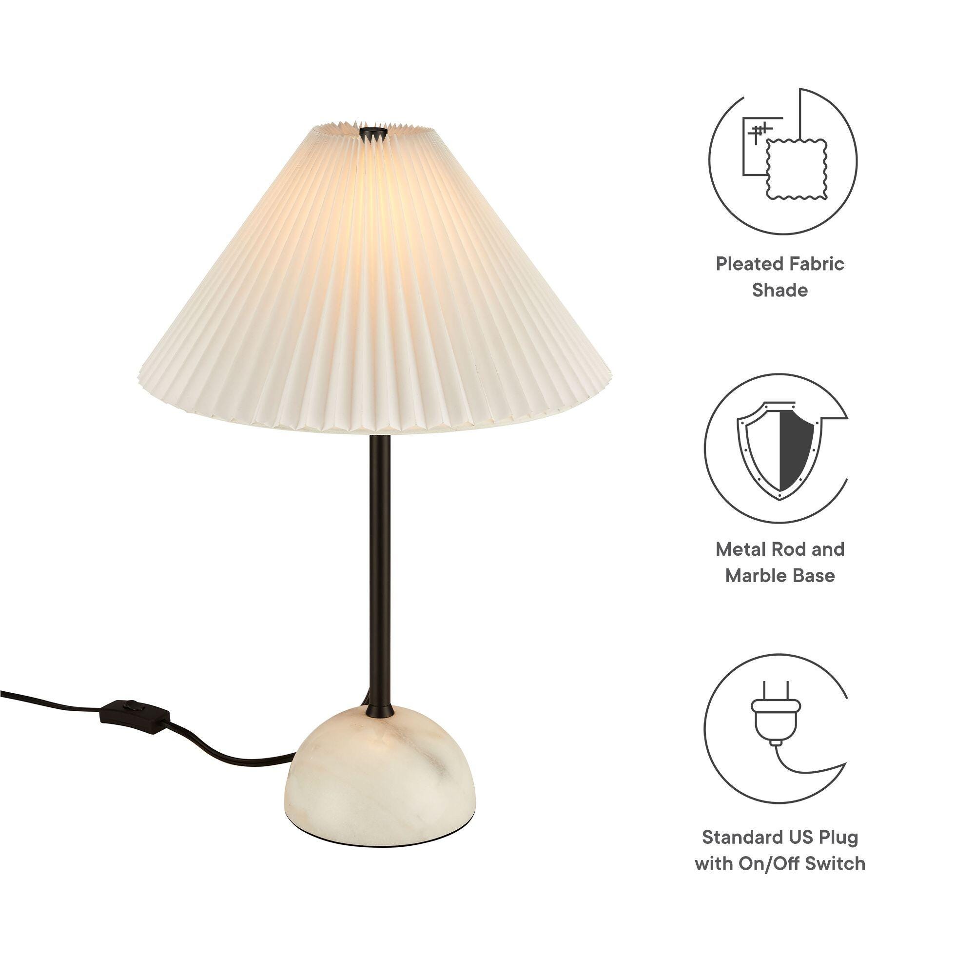 Modway Illusion Solid Floor Lamp, Black, large