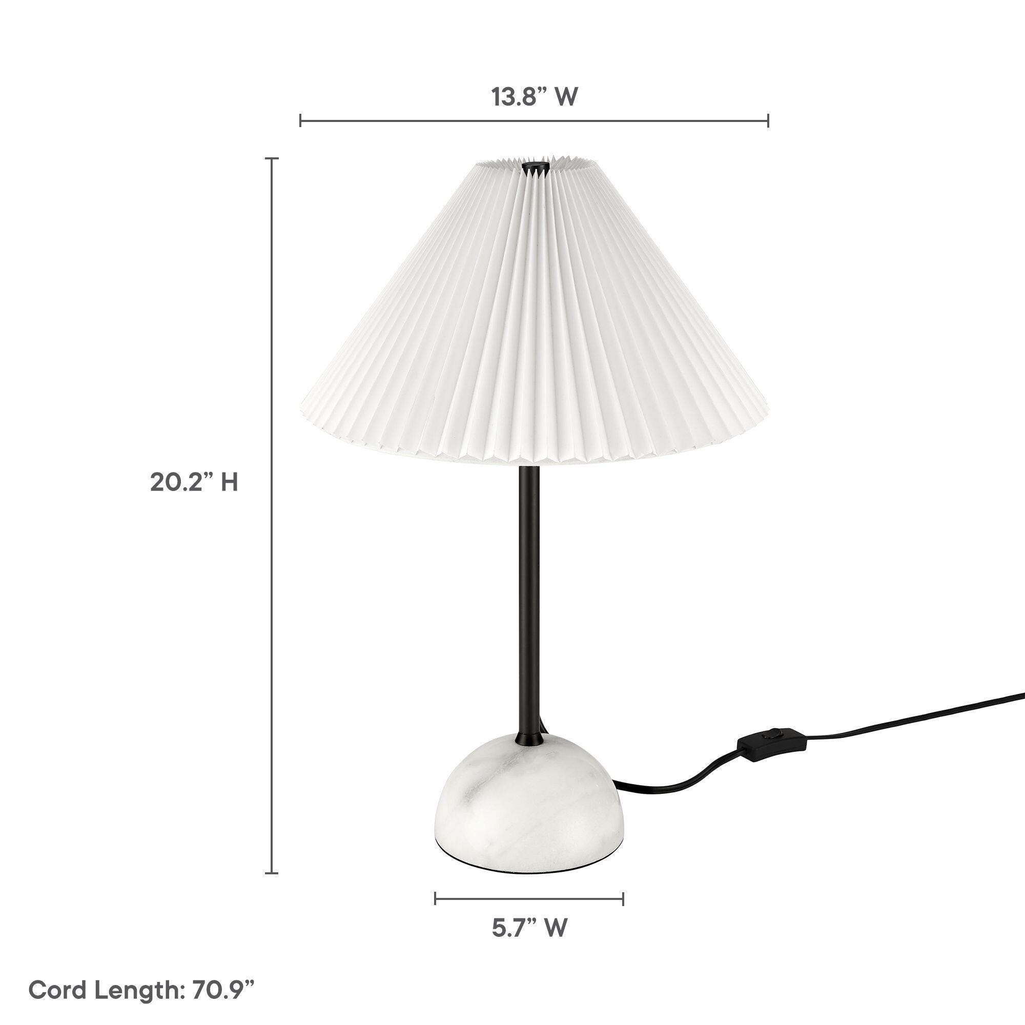 Modway Illusion Solid Floor Lamp, Black, large