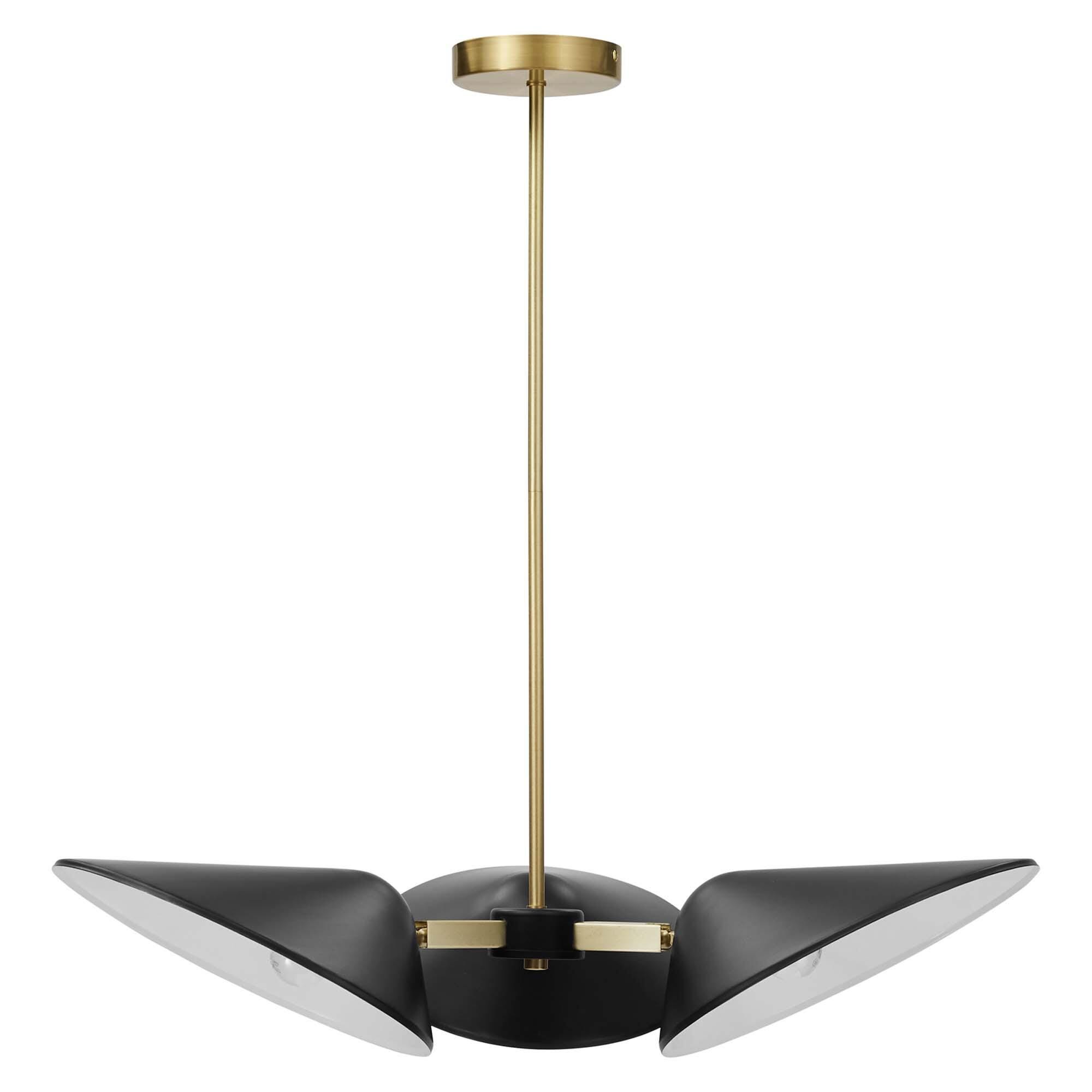 Modway Journey Pendant Light, Black, large