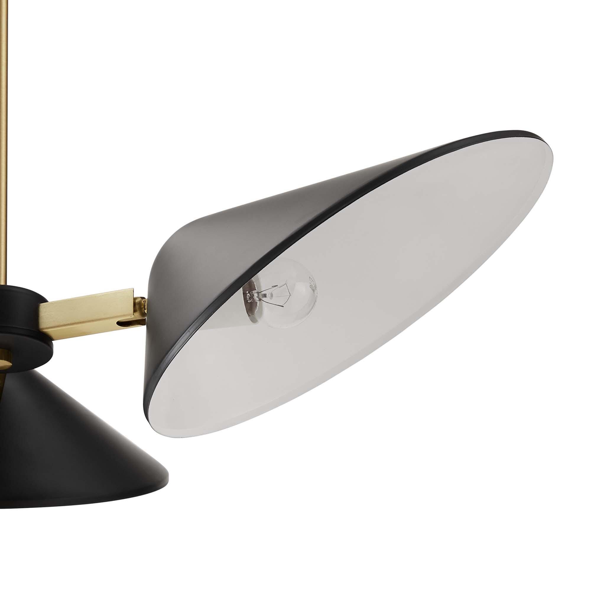 Modway Journey Pendant Light, Black, large