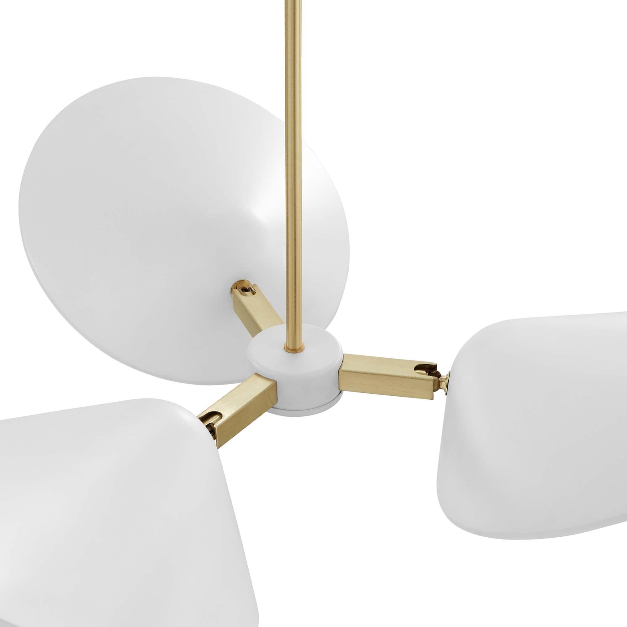 Modway Journey Pendant Light, White, large
