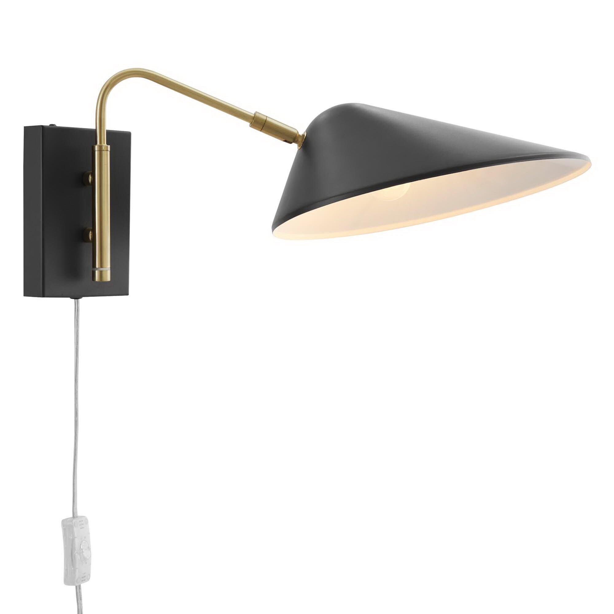 Modway Journey Wall Sconce, Black, large