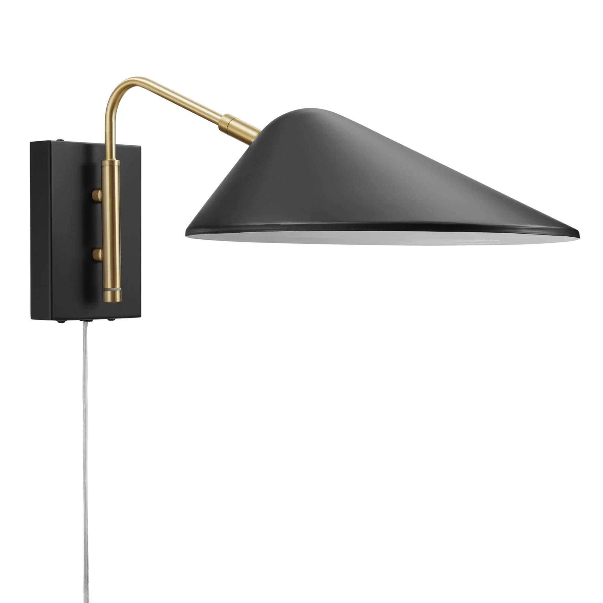 Modway Journey Wall Sconce, Black, large