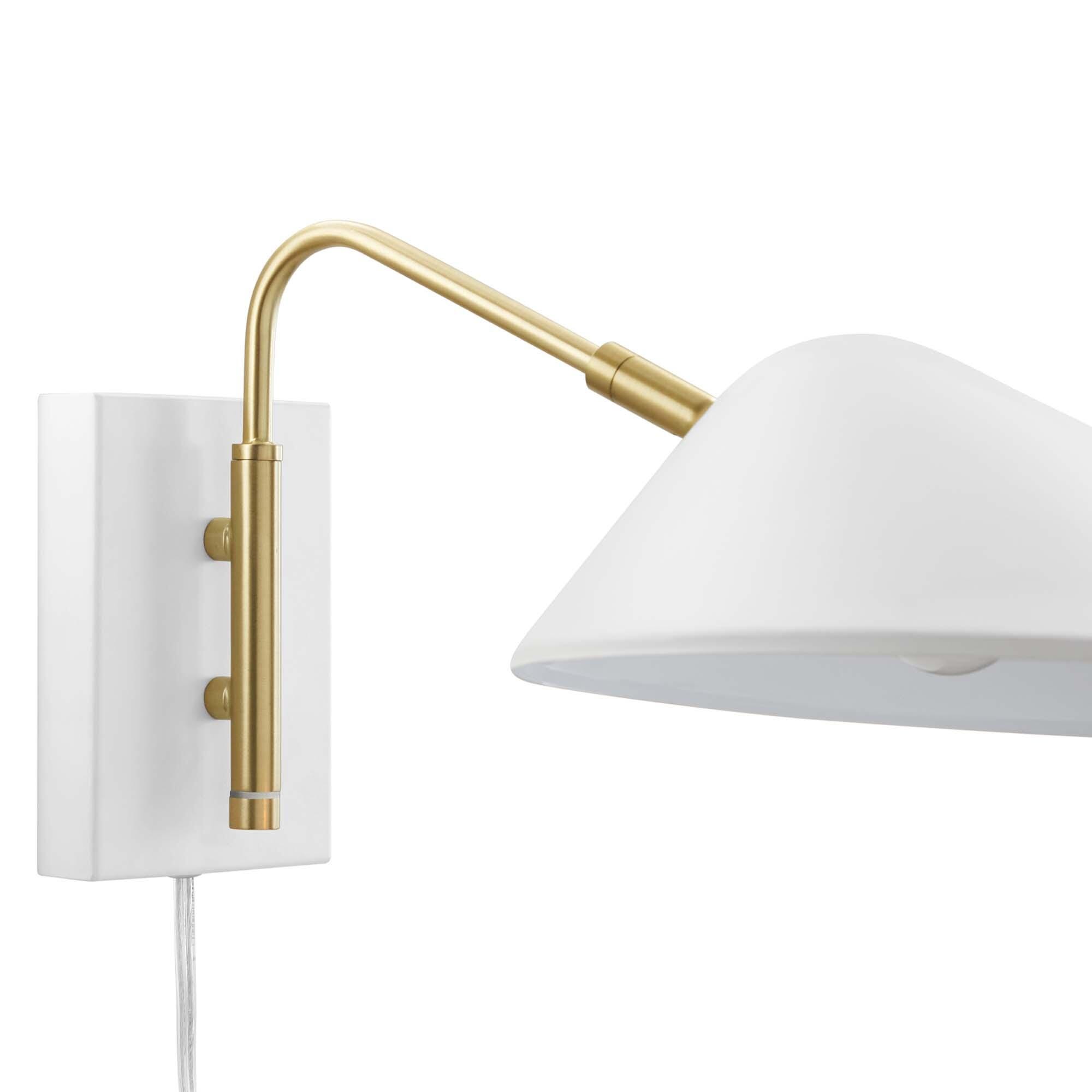 Modway Journey Wall Sconce, White, large