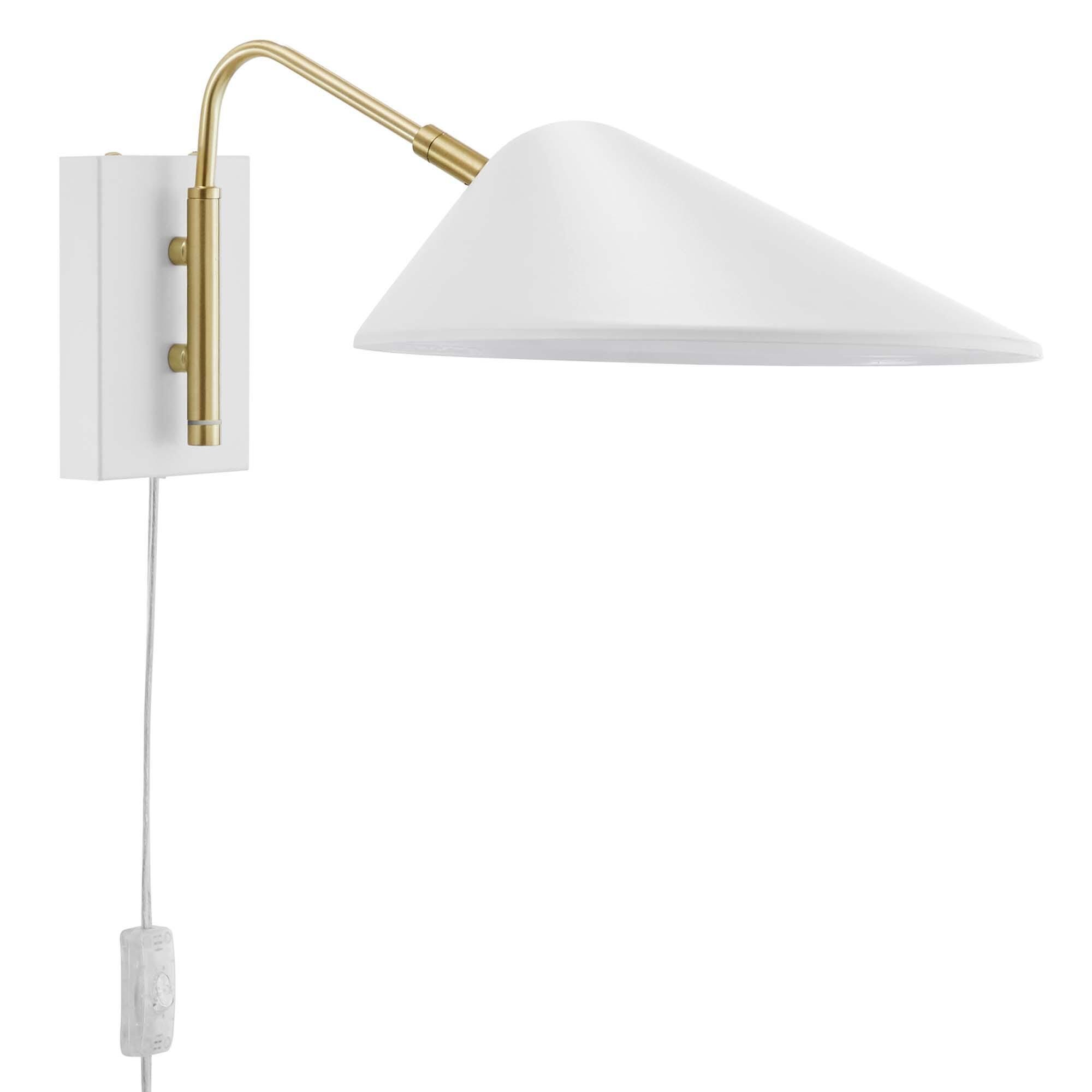 Modway Journey Wall Sconce, White, large