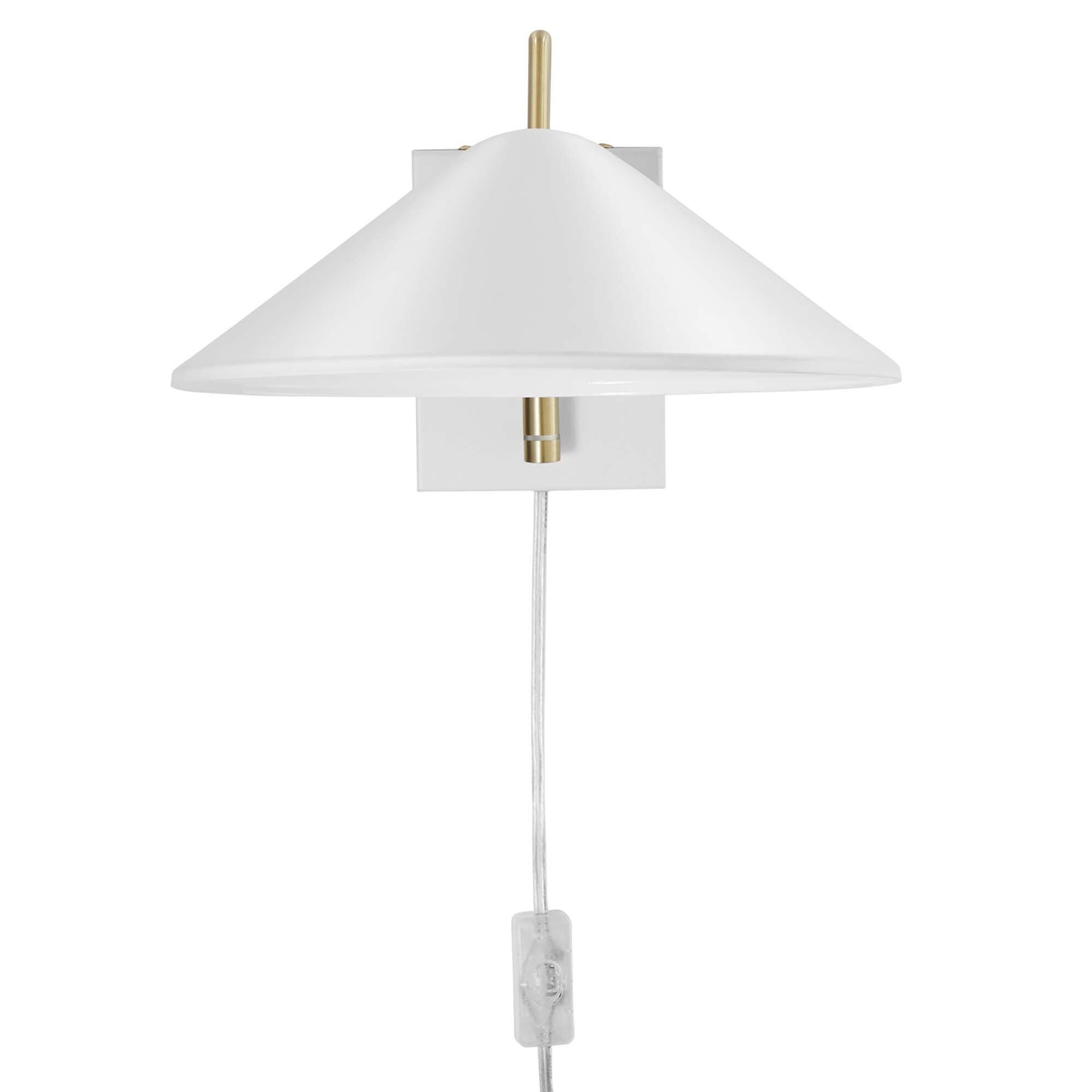 Modway Journey Wall Sconce, White, large