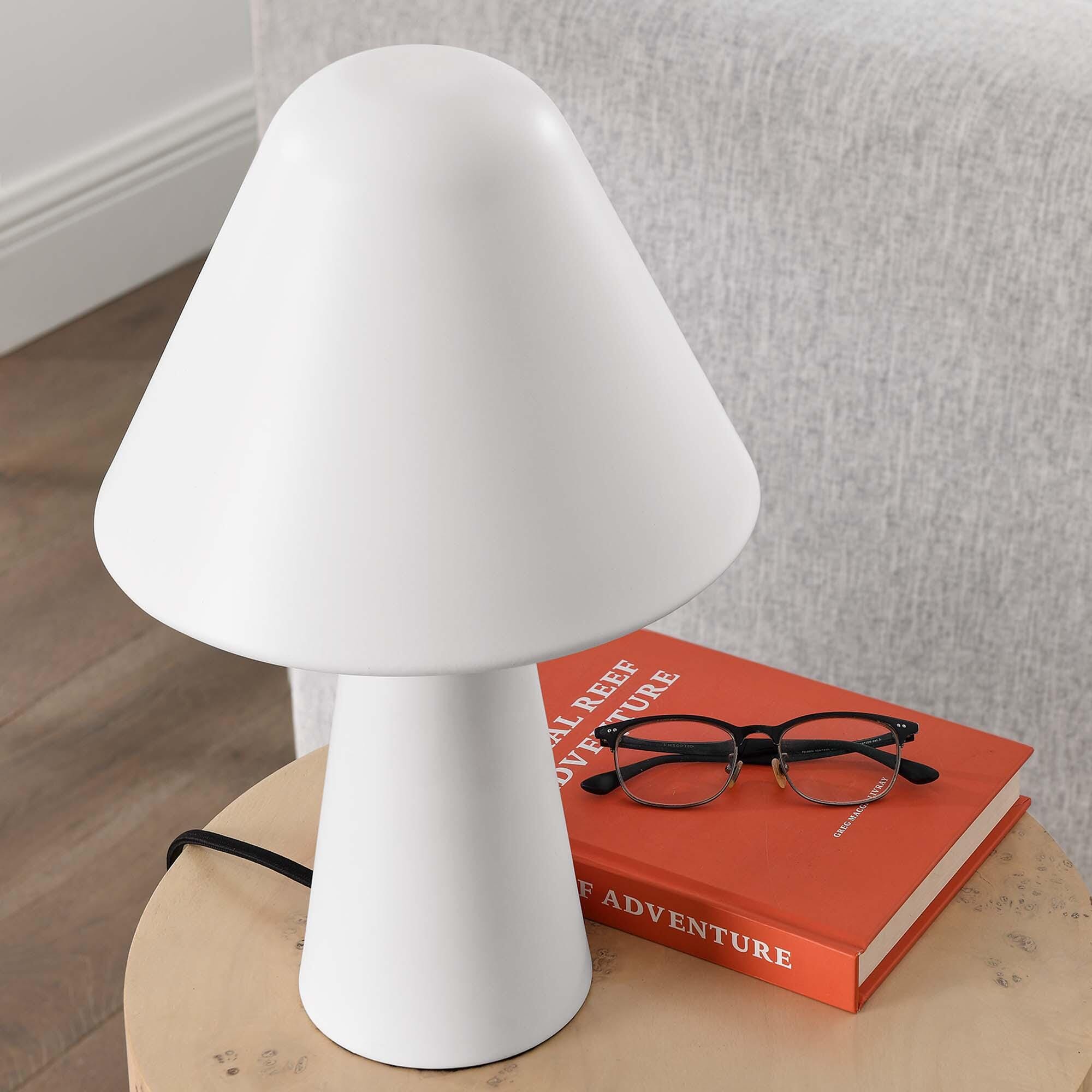 Modway Jovial Table Lamp, White, large