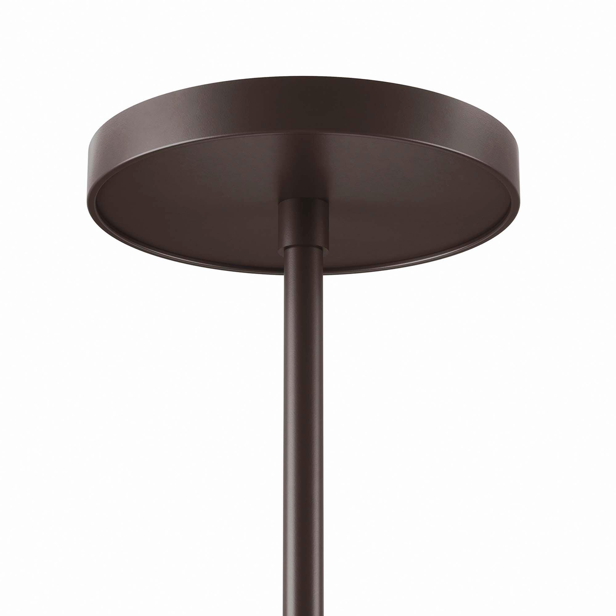 Modway Mercer Pendant Light, White/Bronze, large