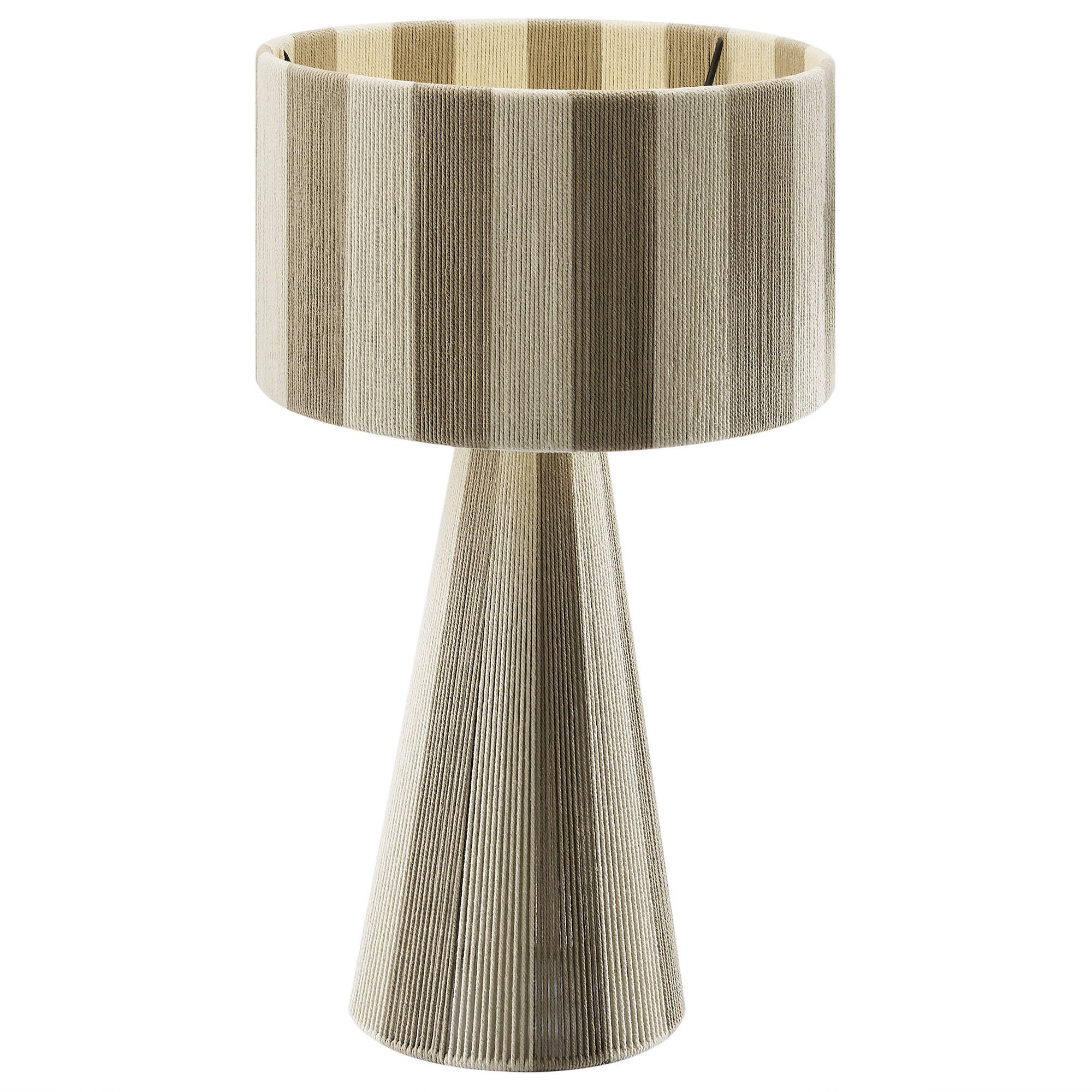 Modway Renae Table Lamp, Cobblestone, large