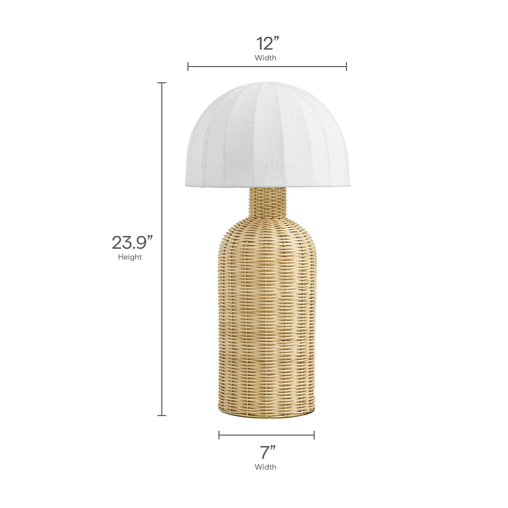 Modway Santo Table Lamp, , large