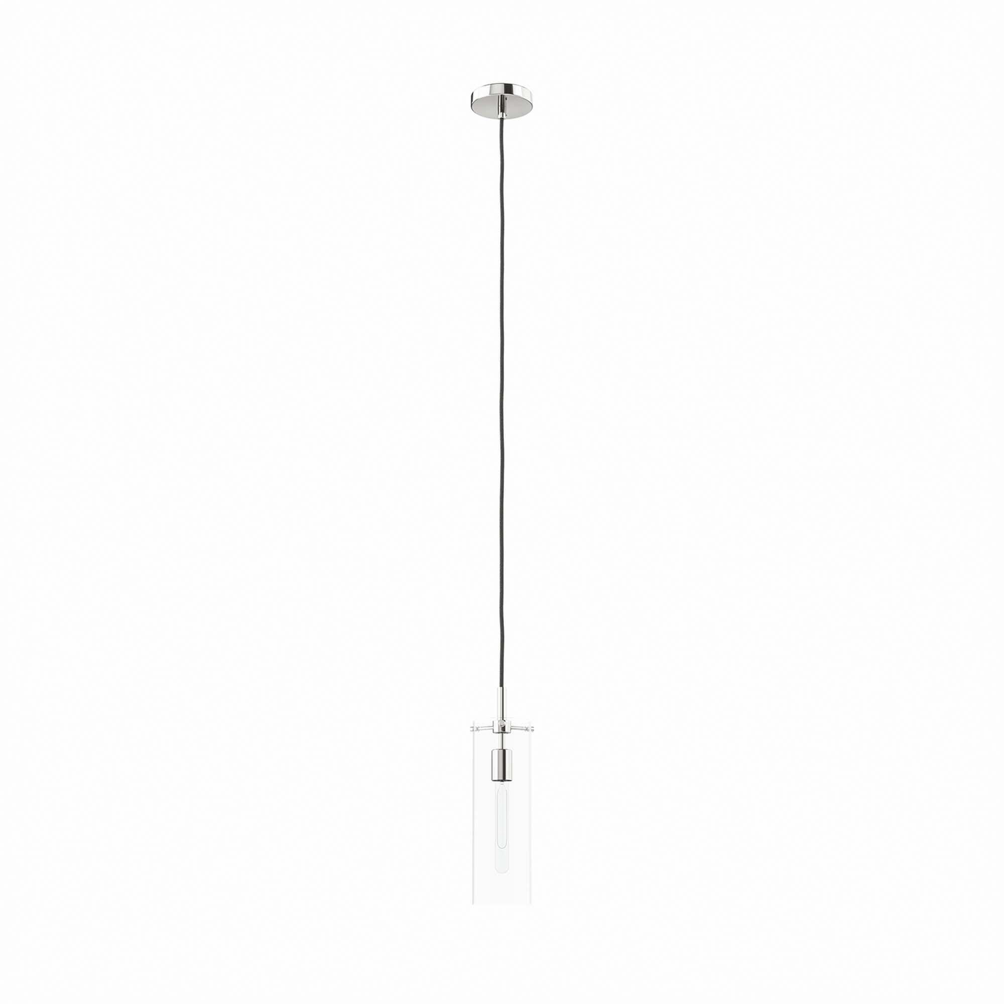 Modway Skylark Pendant Light, Silver, large