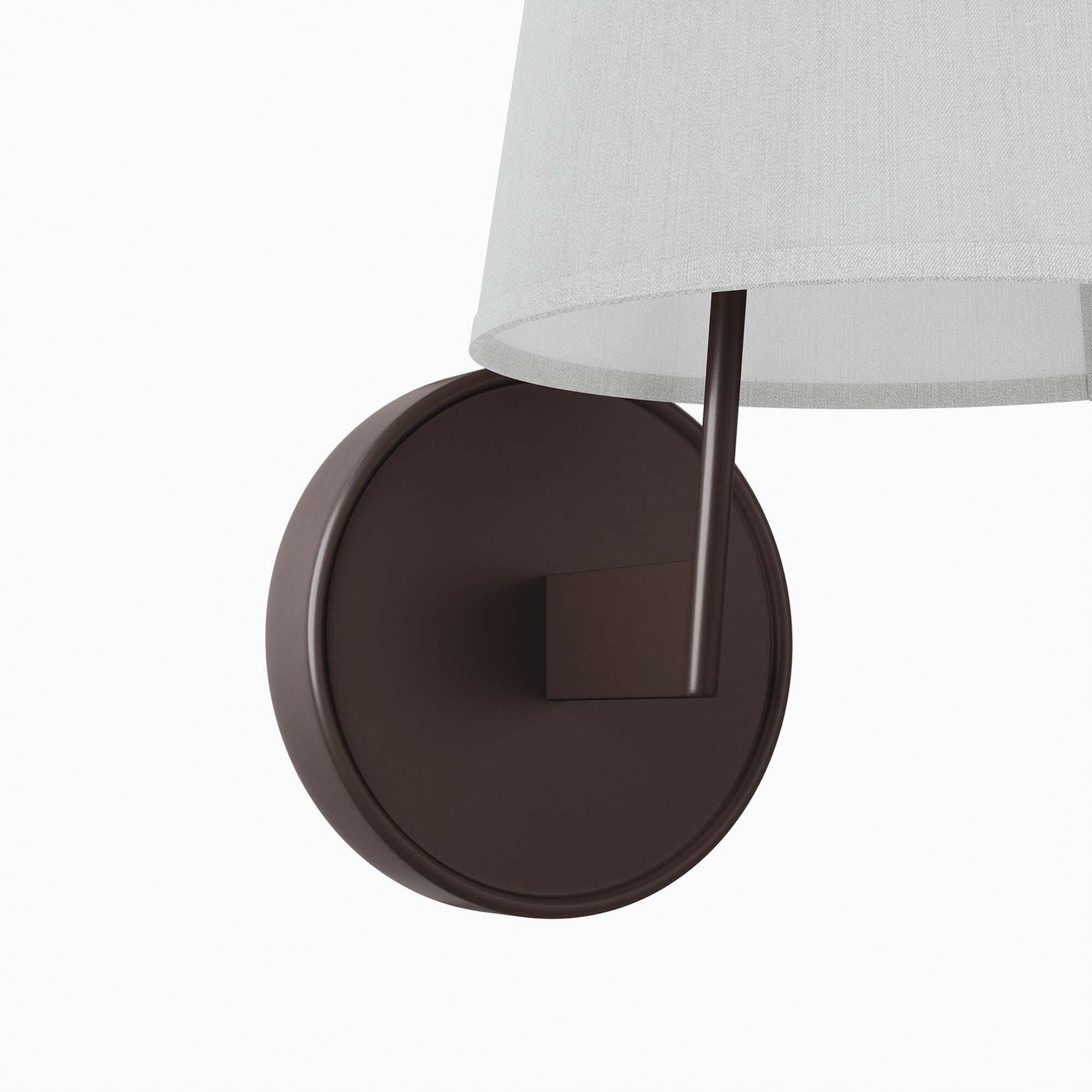 Modway Surround Wall Sconce, White/Bronze, large