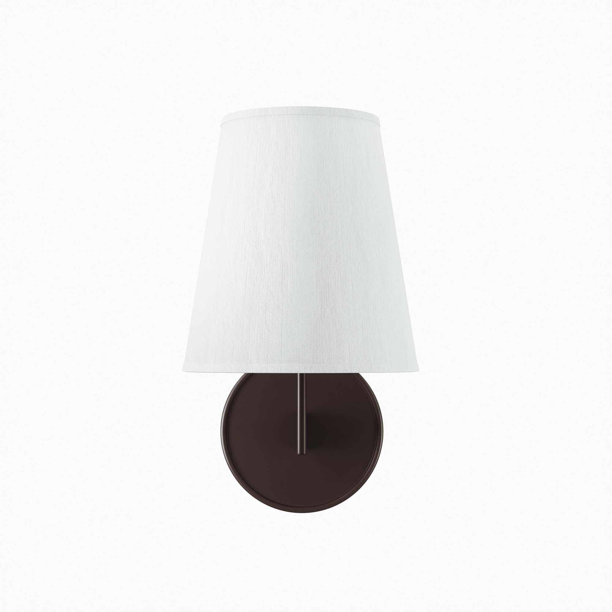Modway Surround Wall Sconce, White/Bronze, large
