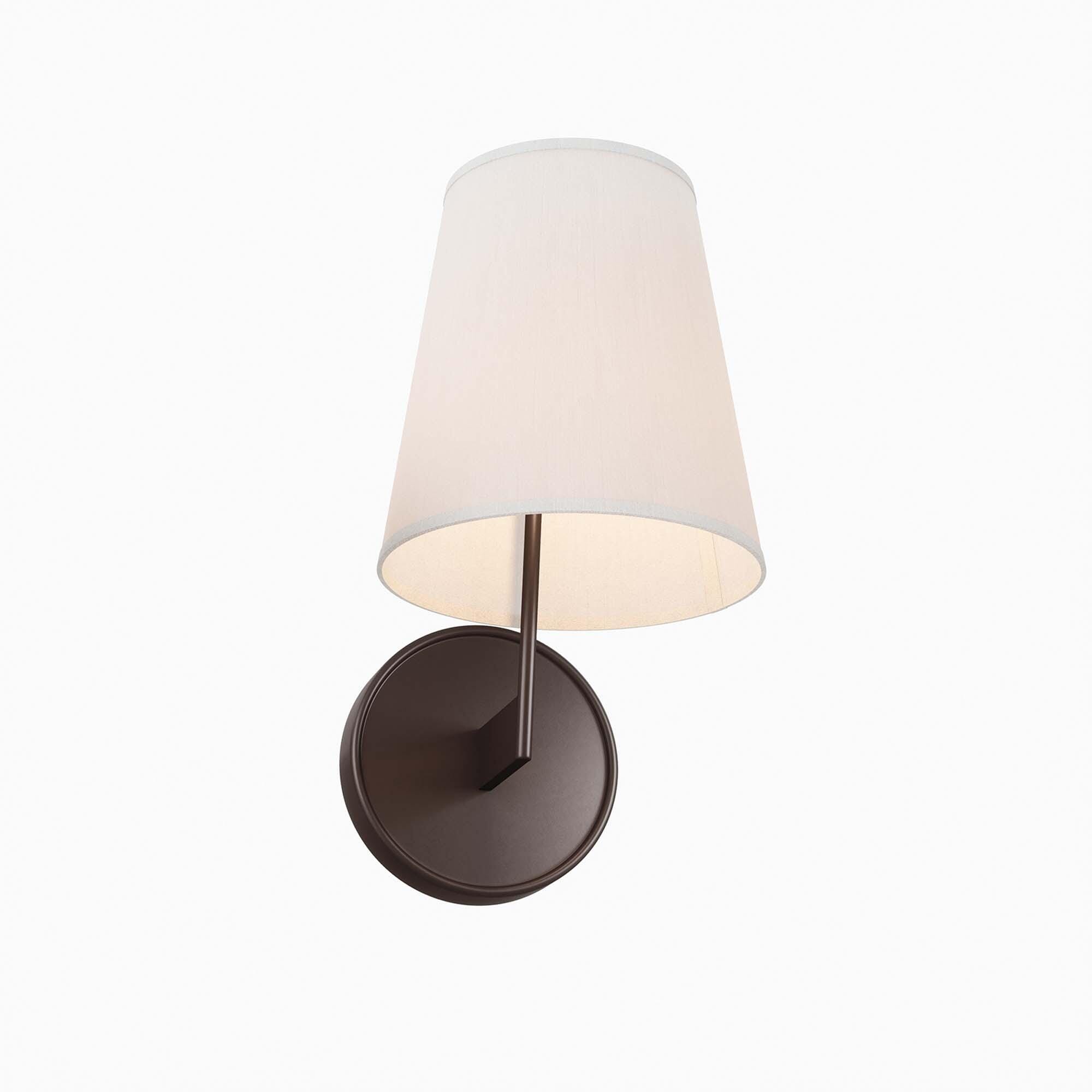 Modway Surround Wall Sconce, White/Bronze, large