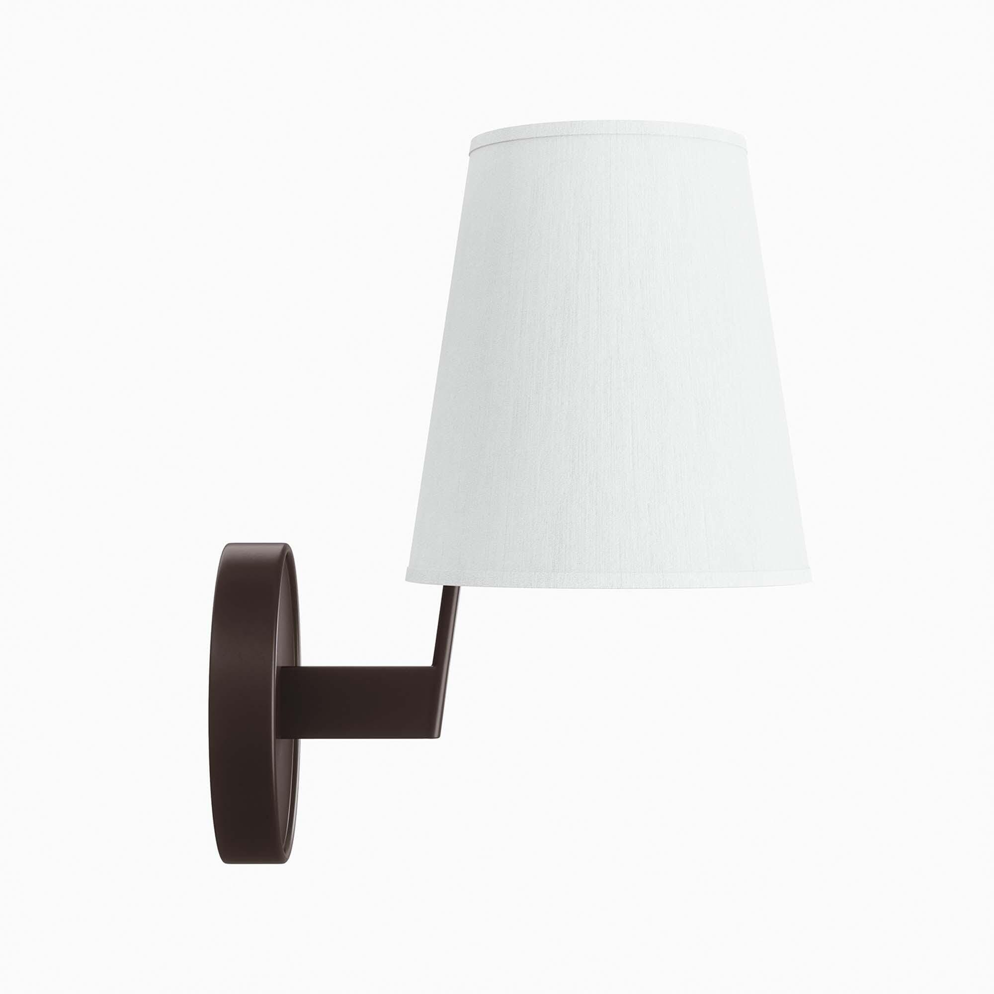 Modway Surround Wall Sconce, White/Bronze, large