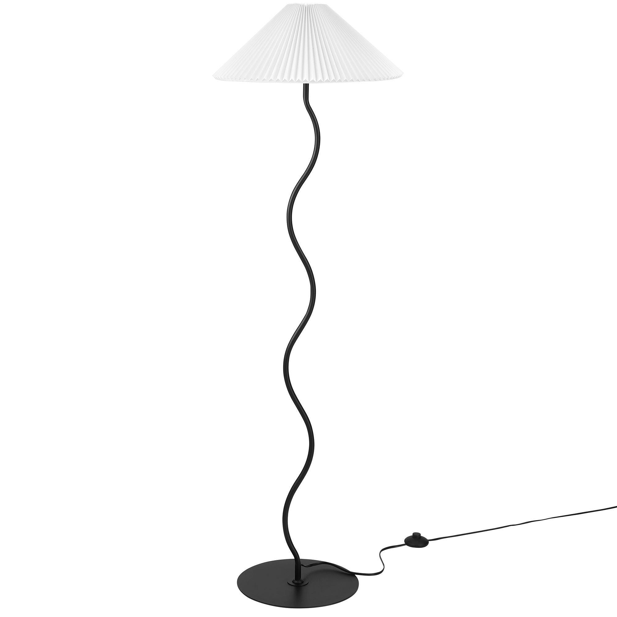 Modway Wave Floor Lamp, , large