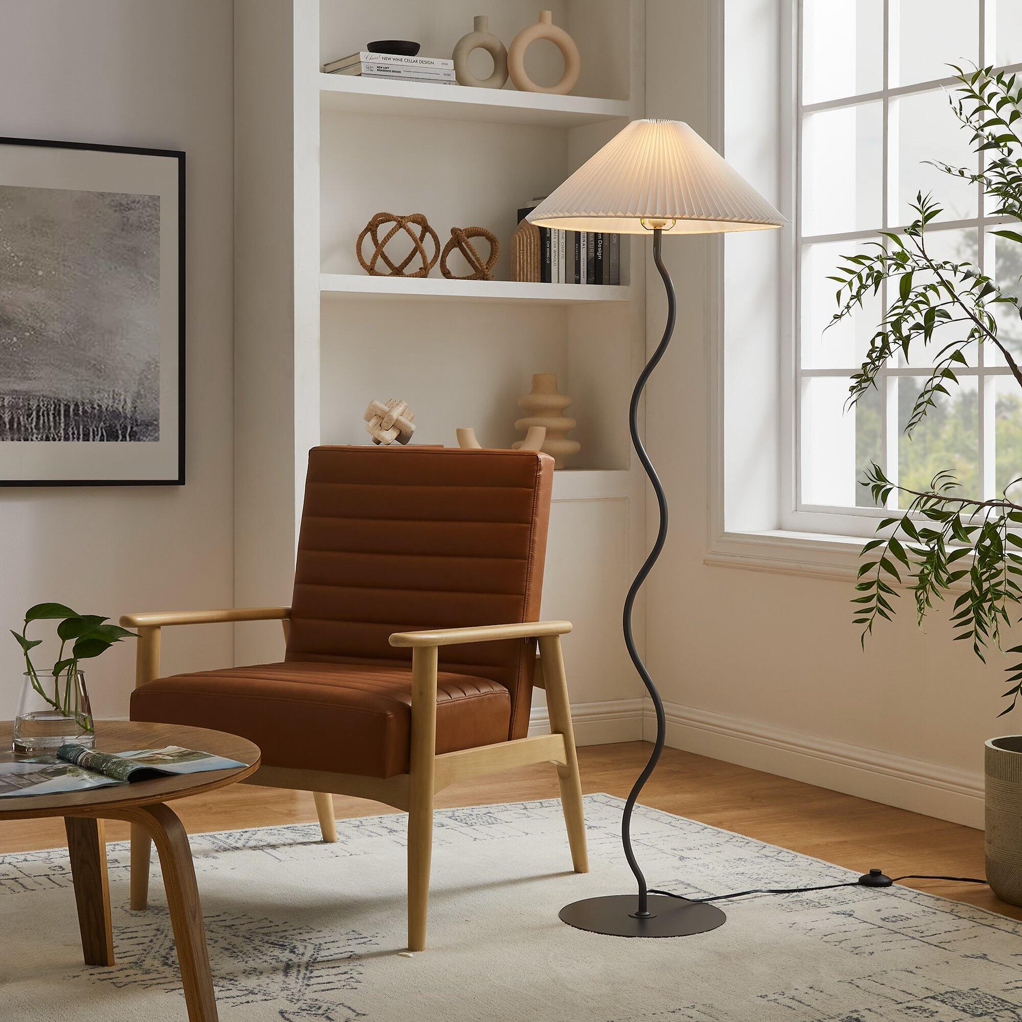 Modway Wave Floor Lamp, , large