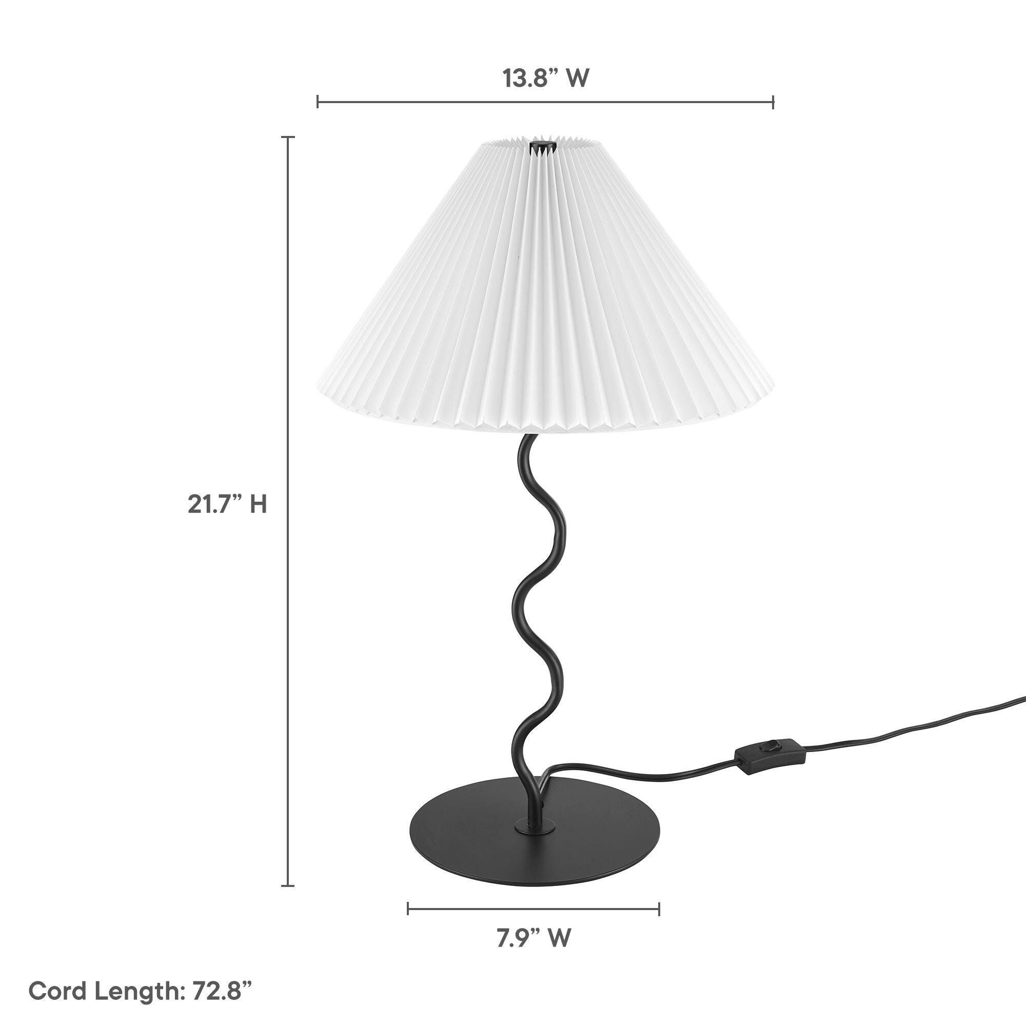 Modway Wave Table Lamp, , large