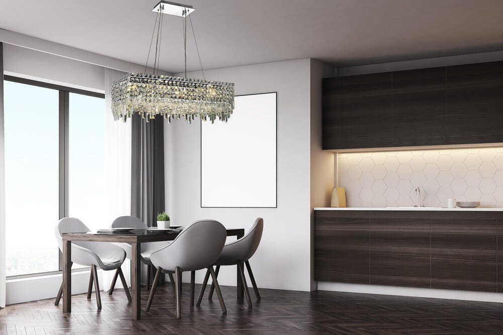 Maxime 16 Light Chrome Chandelier Clear Royal Cut Crystal, , rollover