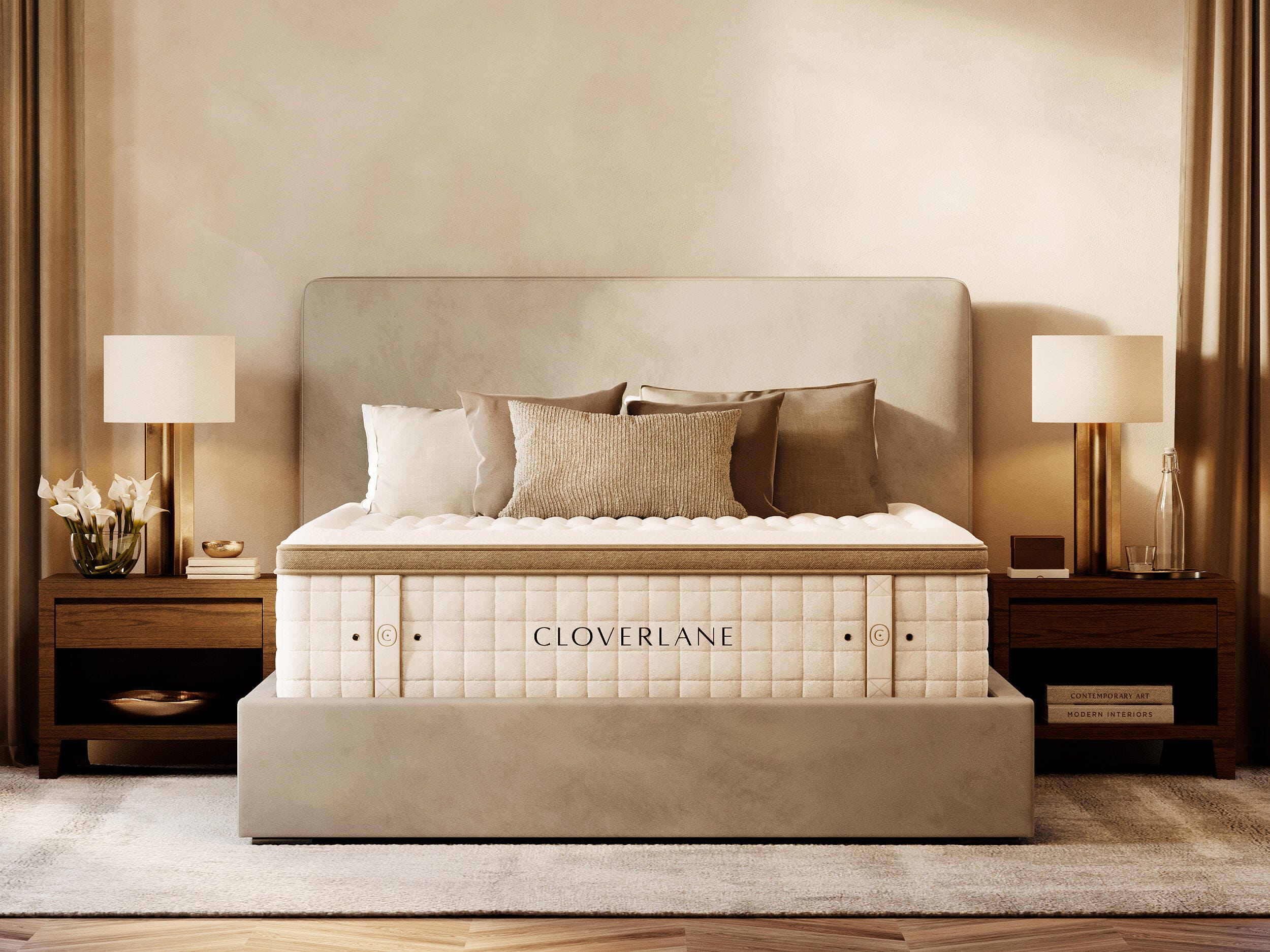 Cloverlane Hybrid Medium Full Mattress | Ashley