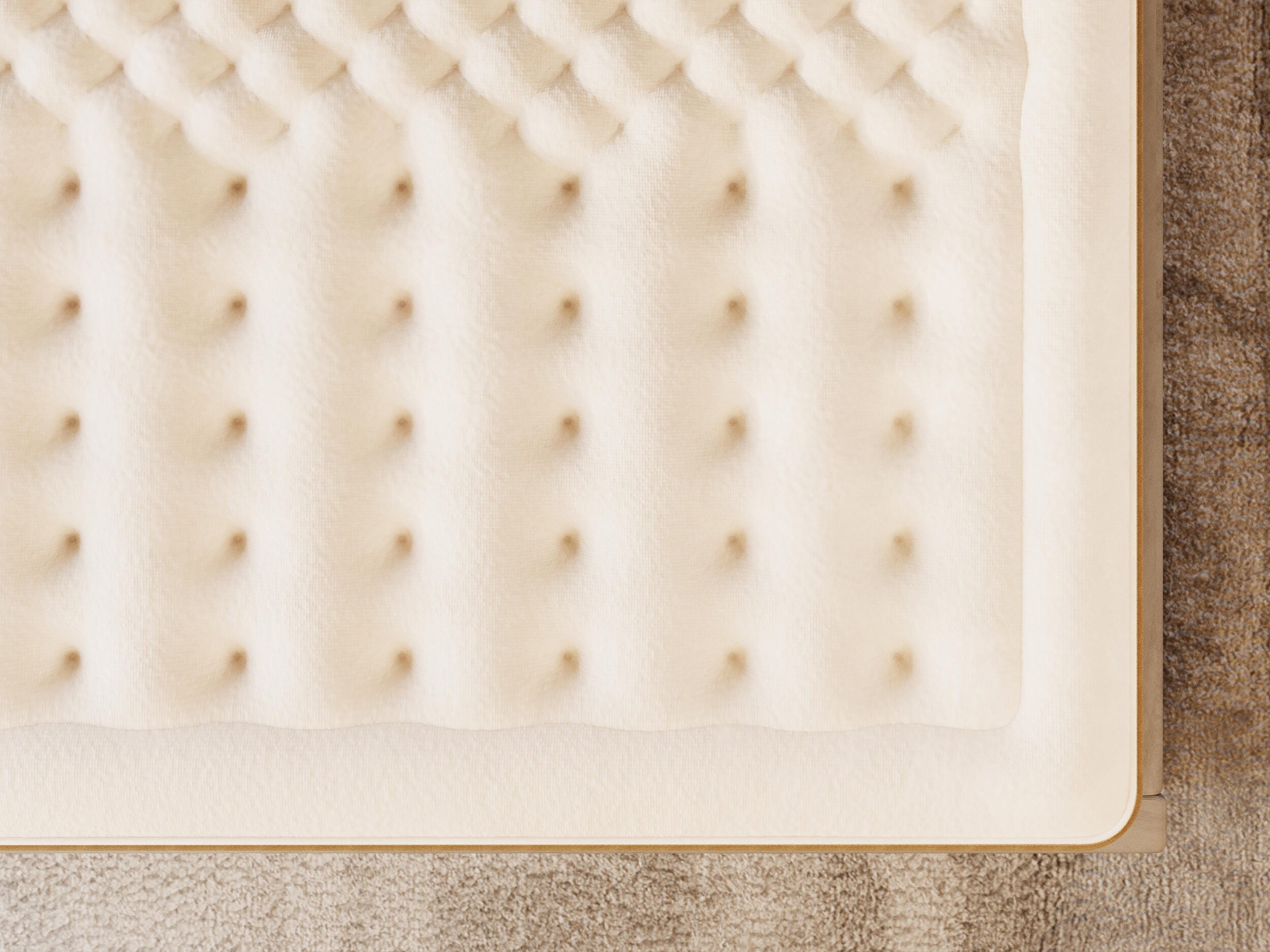 Cloverlane Hybrid Medium Queen Mattress, White, large